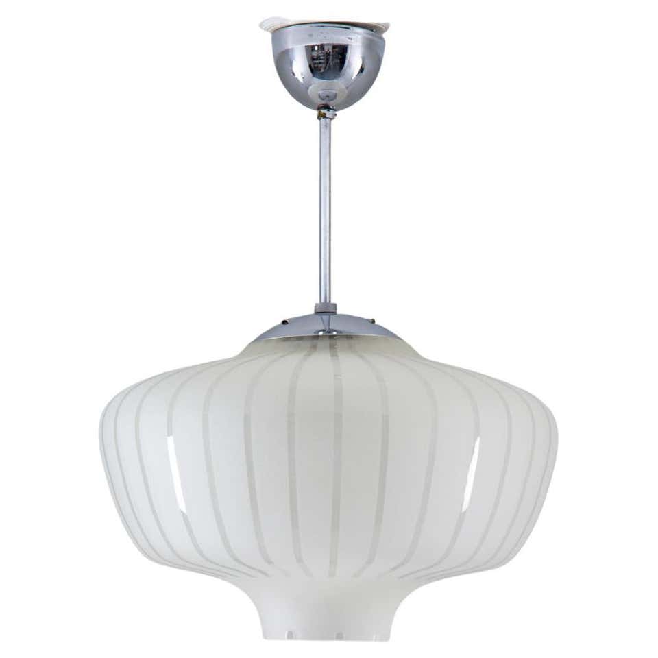 Scandinavian modern ceiling lamp 'Liberty' by Elhå Armaturer, Sweden, 1940s