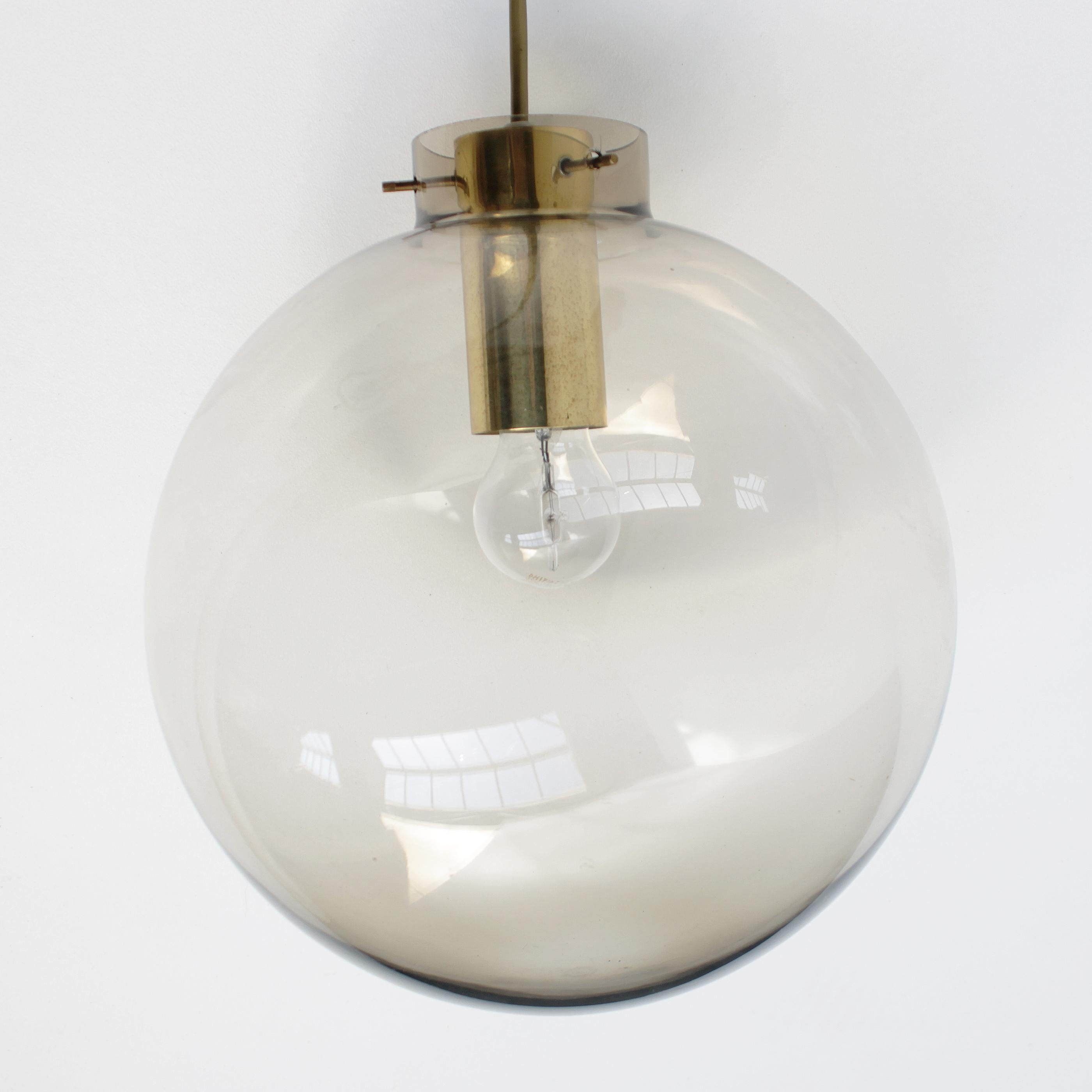 Scandinavian Glass Sphere Pendant by Jonas Hidle for Høvik Lys 2