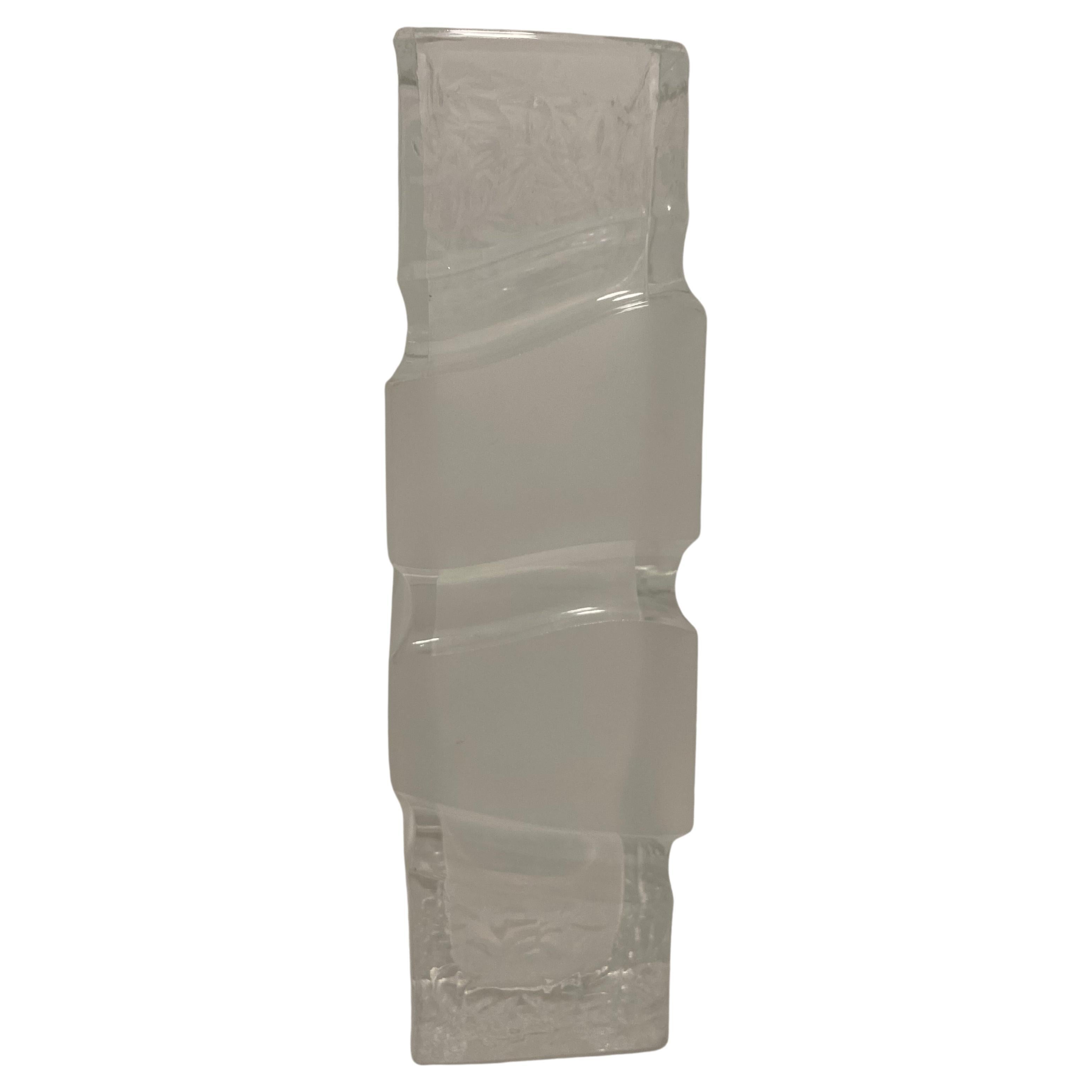 Scandinavian Glass Vase For Sale