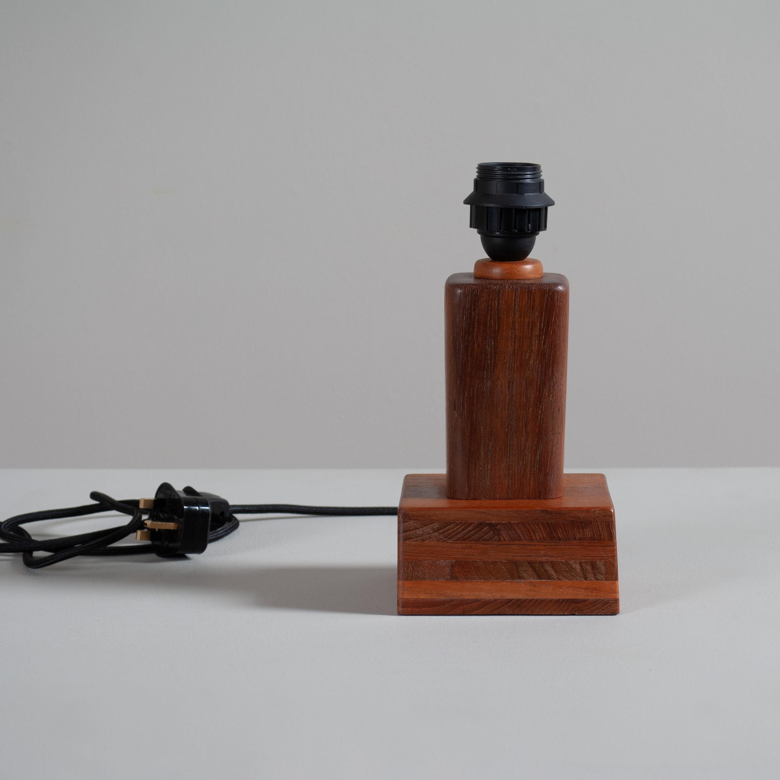 20th Century Scandinavian Handmade Lamp For Sale