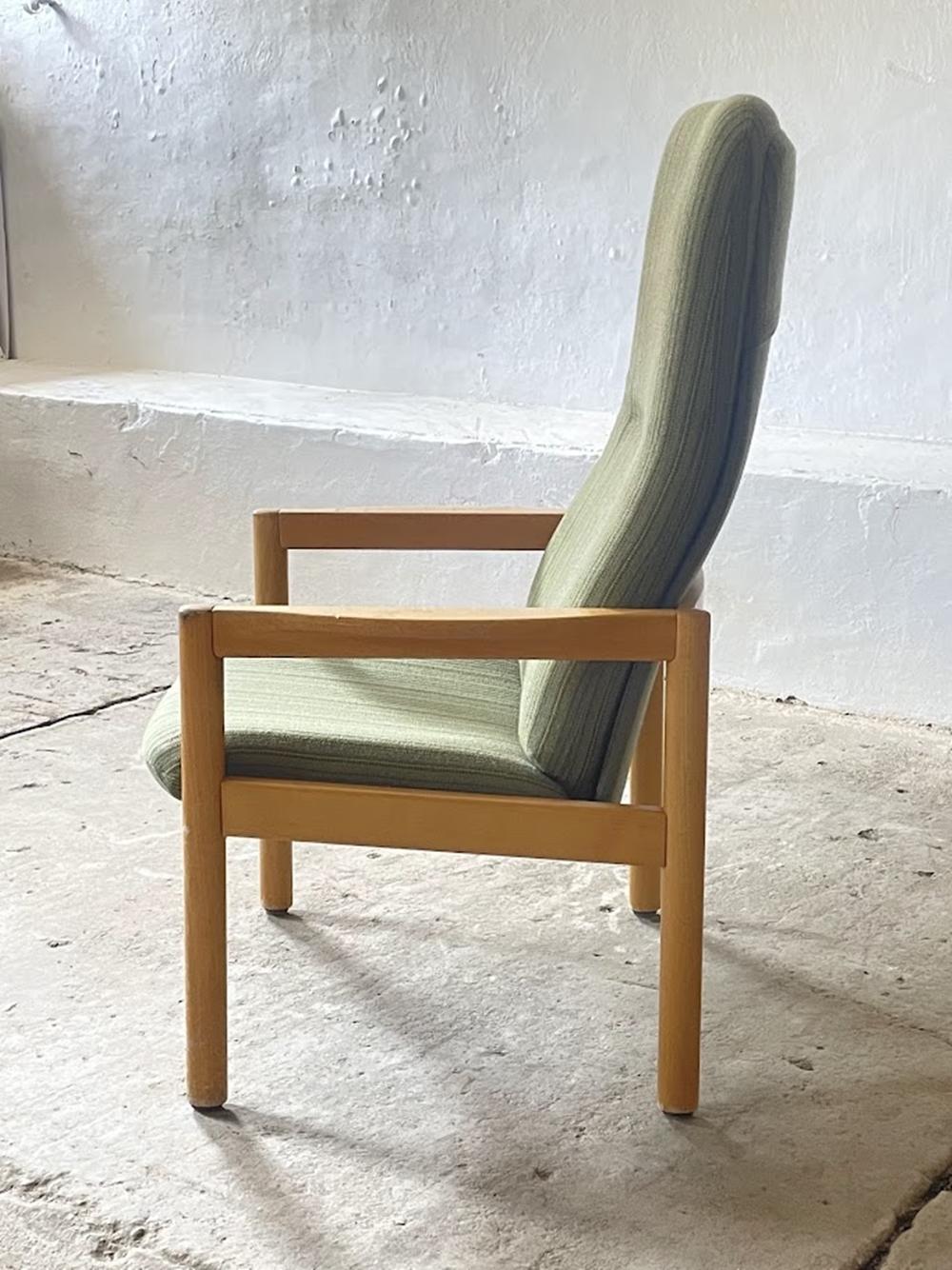 Chaise longue scandinave à dossier haut en vente 5