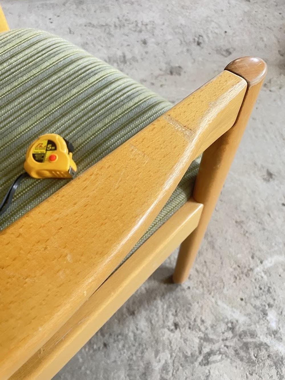 Chaise longue scandinave à dossier haut en vente 6