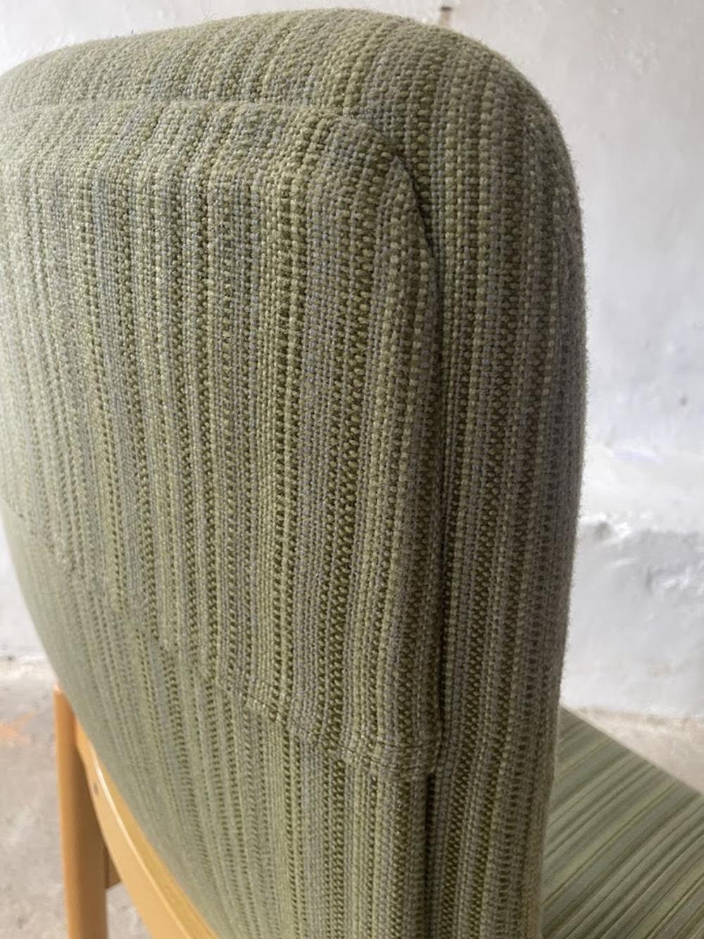 Bois Chaise longue scandinave à dossier haut en vente