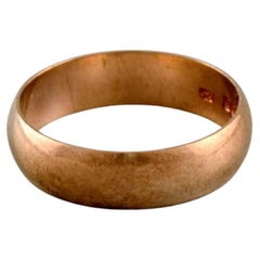 Scandinavian Jeweler, Vintage Ring in 14 Carat Gold, Mid-20th Century