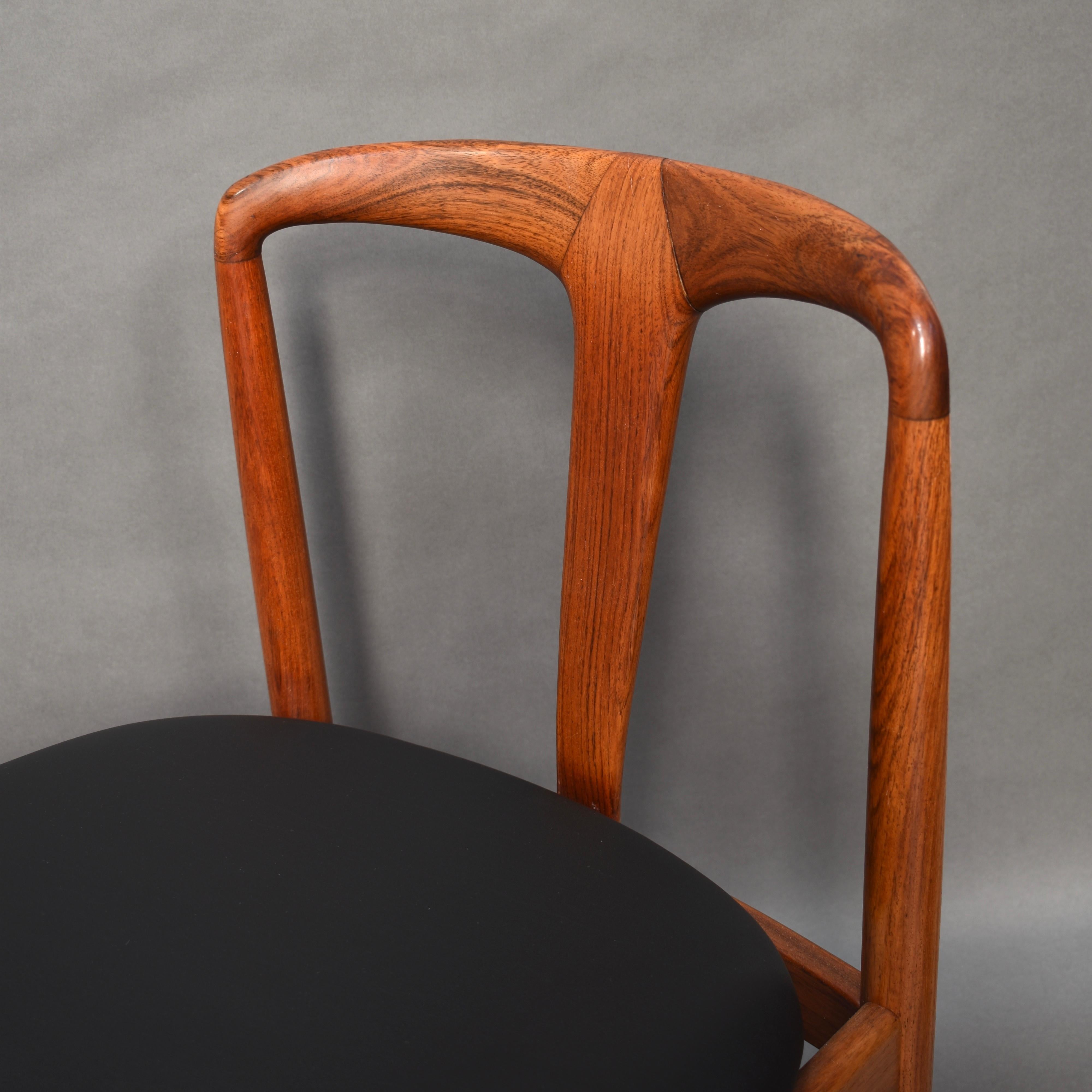 Scandinavian Johannes Andersen Chairs with New Upholstery, Denmark, 1960s 1