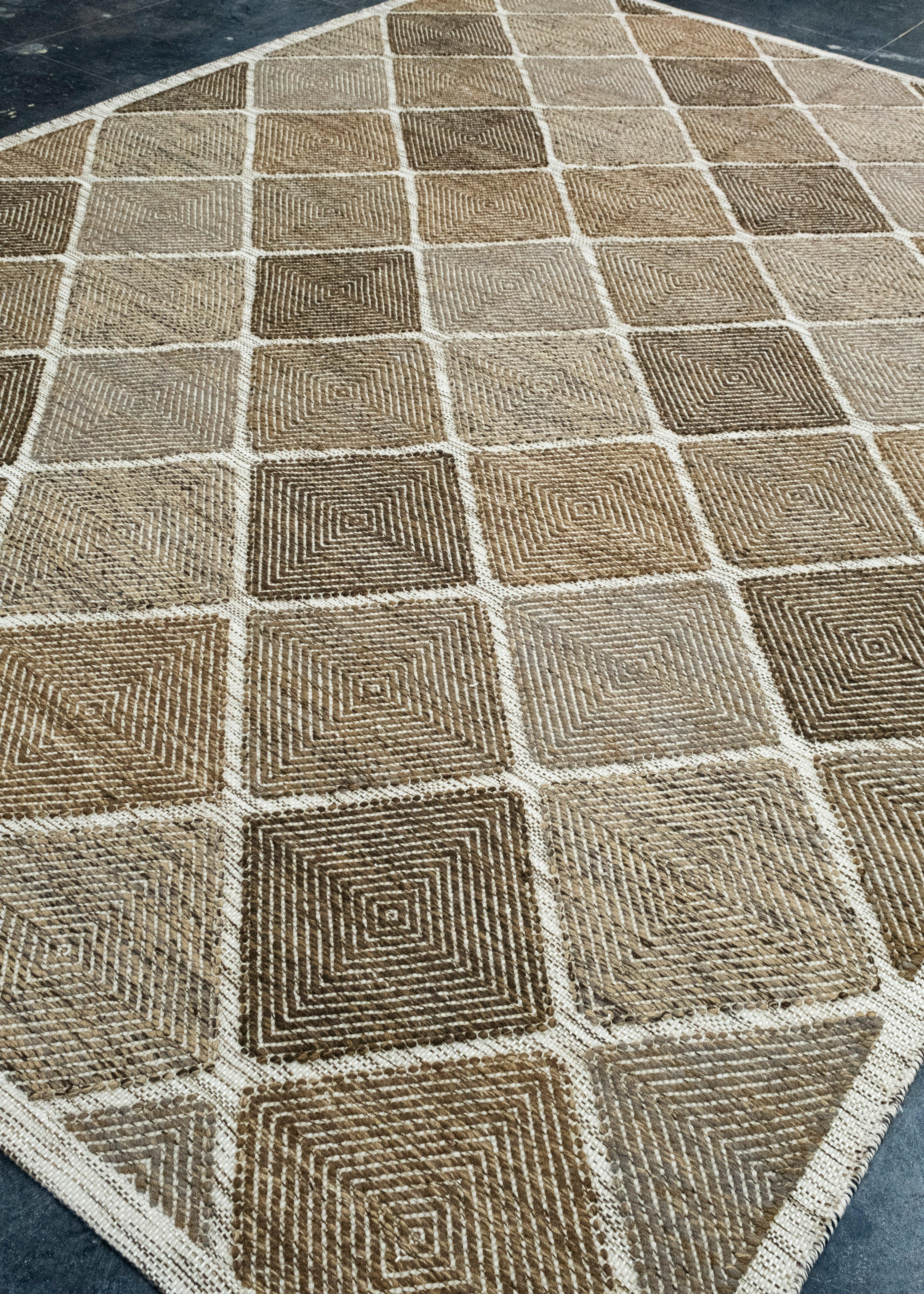 Skandinavischer Kelim 9' x 12'1