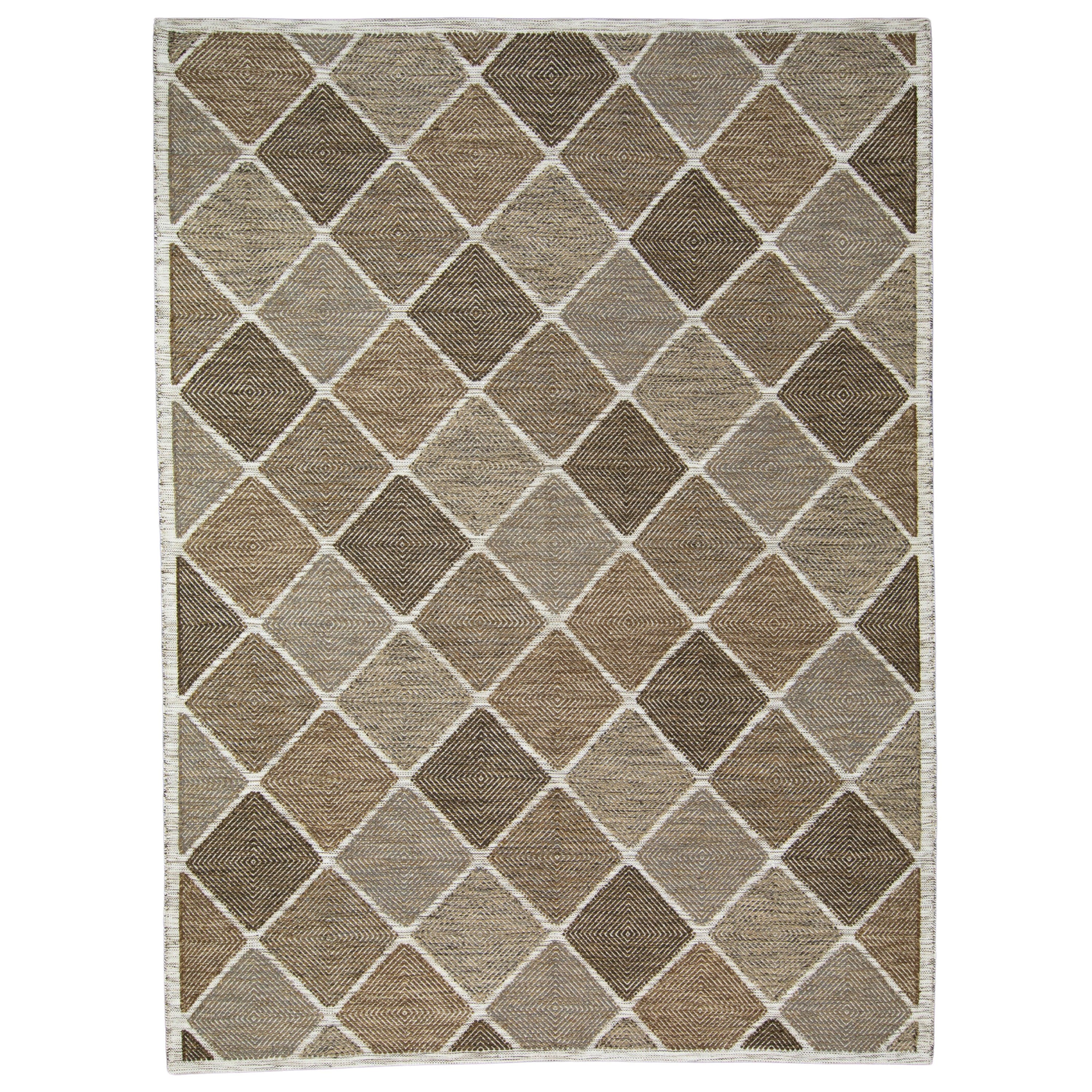 Skandinavischer Kelim 9' x 12'1" #17477