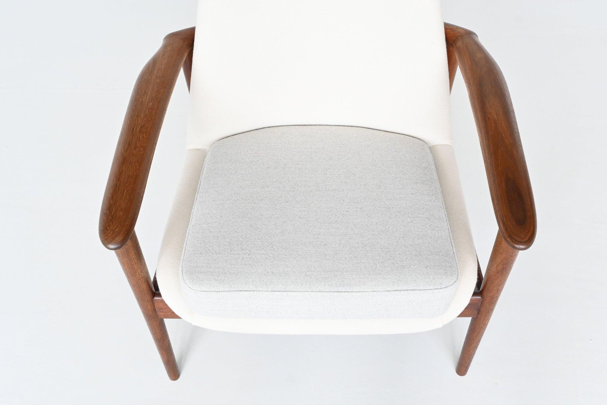 Mid-Century Modern Scandinavian Kofod Larsen Style Lounge Chair, Denmark, 1960
