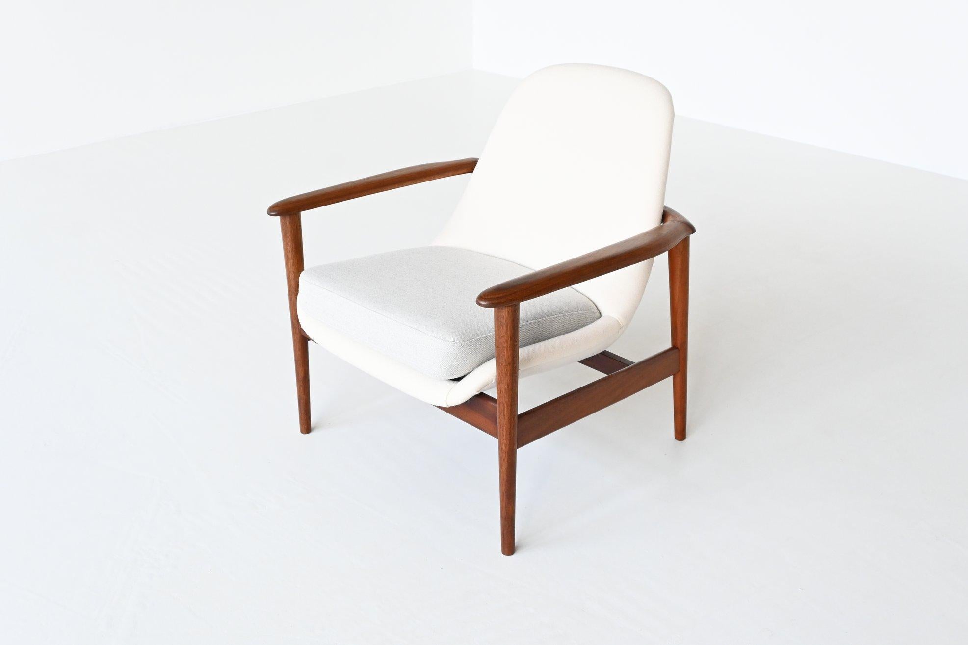 Danish Scandinavian Kofod Larsen Style Lounge Chair, Denmark, 1960