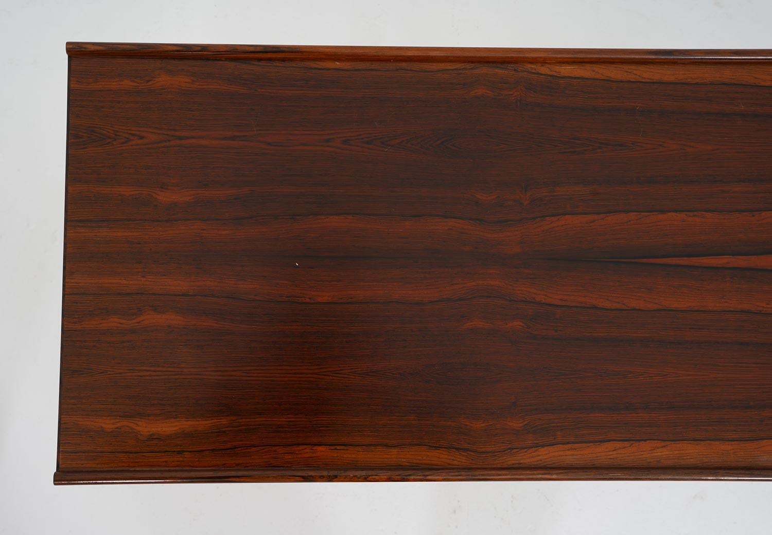 Scandinavian 'Krobo' Bench in Rosewood by Torbjørn Afdal for Mellemstrands In Good Condition For Sale In Karlstad, SE