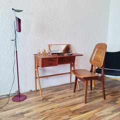 Scandinavian Lady Desk with Vanity Mirror and Chair by Sörheim Bruk, Norway