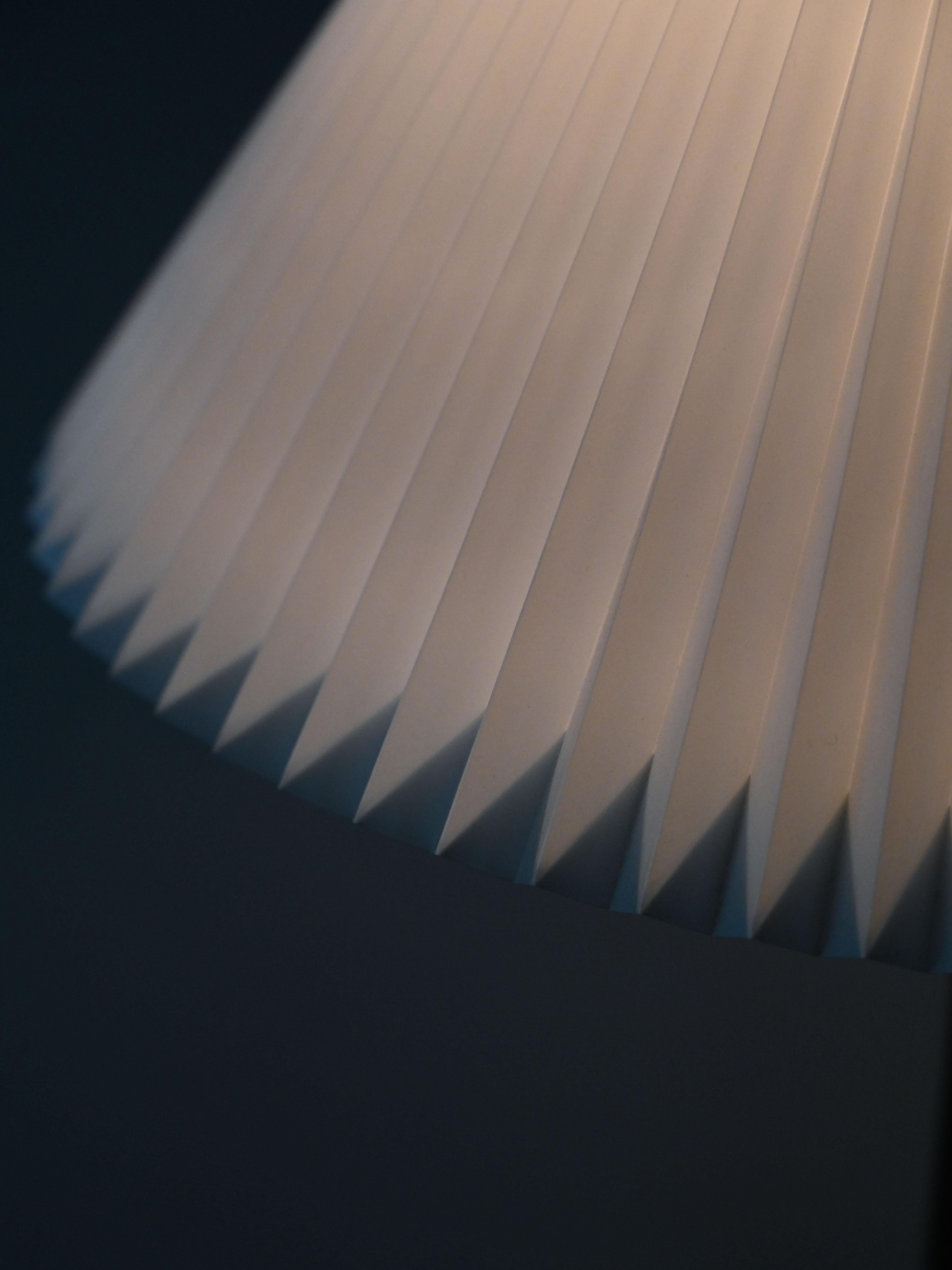 Mid-20th Century Scandinavian Lamp with Paper Shade