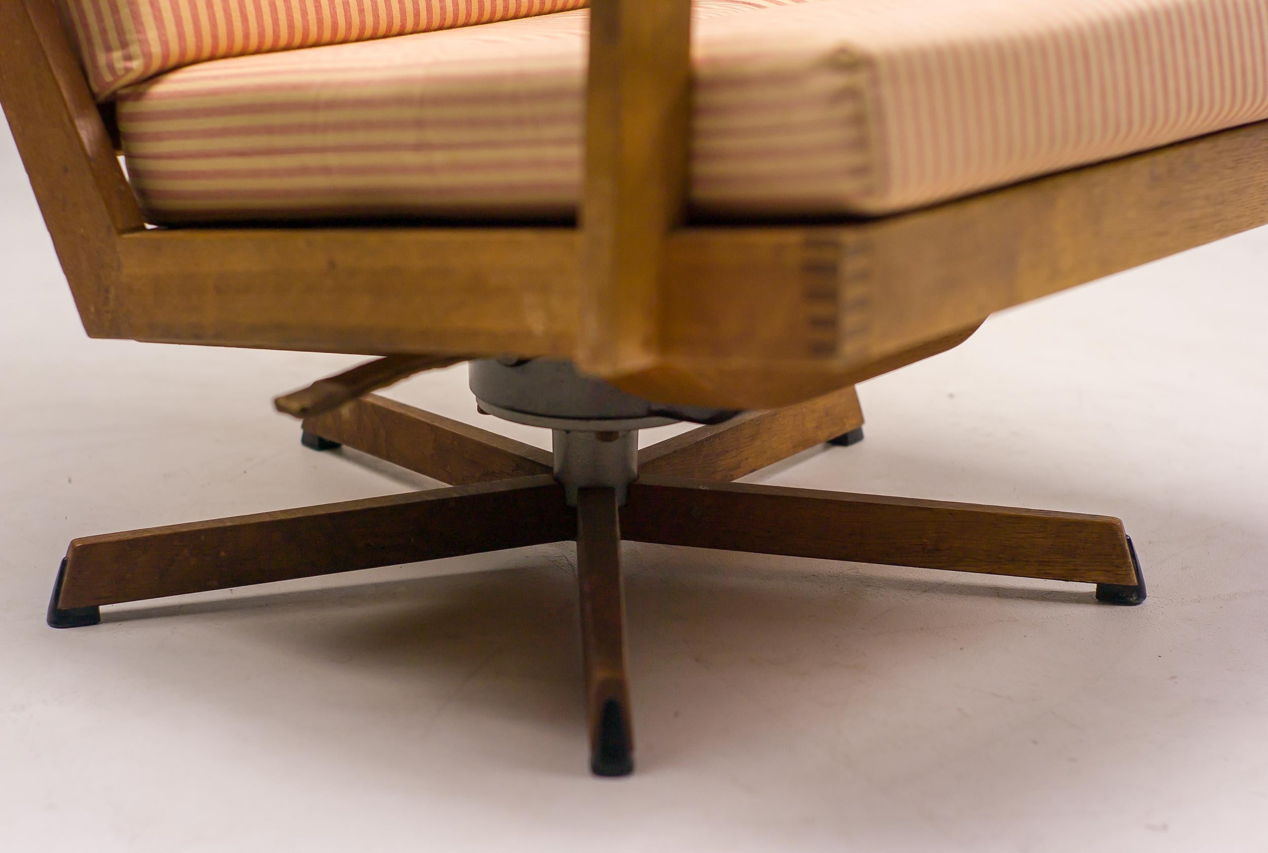 Steel Scandinavian Lounge Chair by Madsen and Schubell
