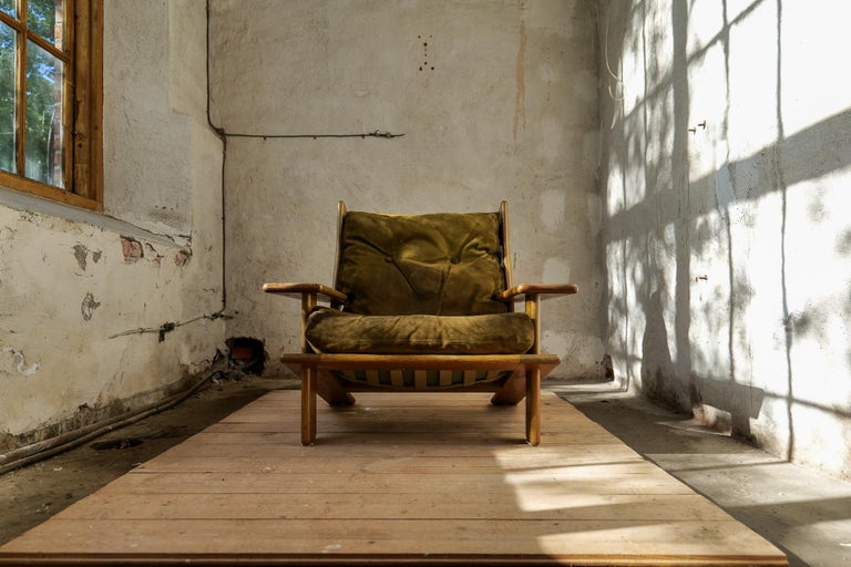 Scandinavian Lounge Chair Esko Pajamies “Pele” for Lepokalusto, Finland, 1970s For Sale 3