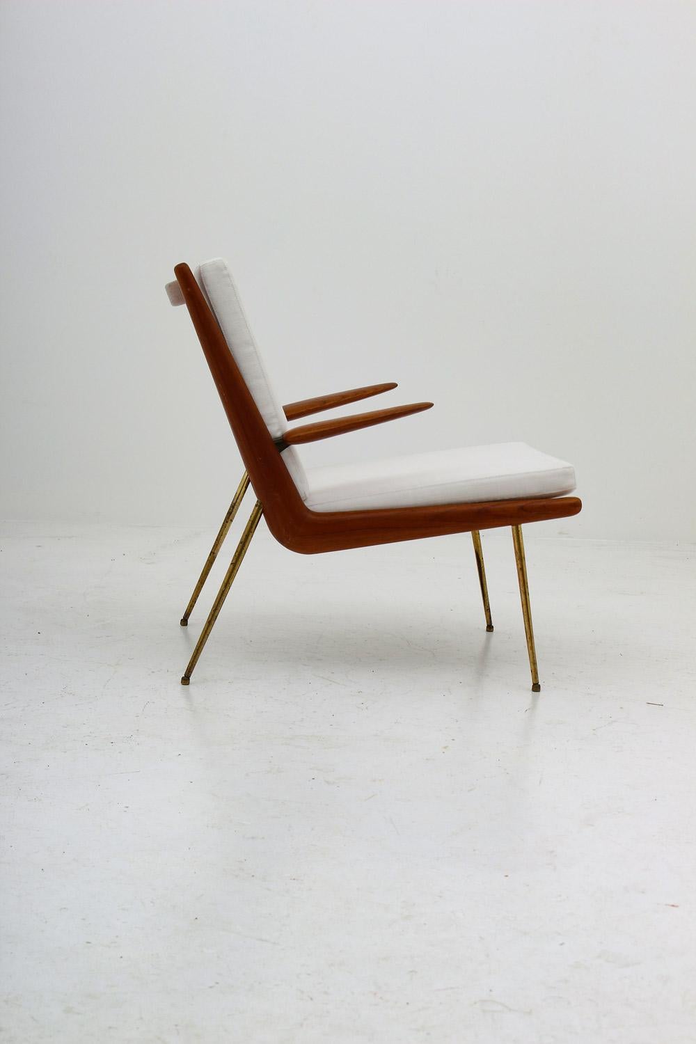 Swedish Scandinavian Lounge Chair FD135 by Peter Hvidt & Orla Mølgaard-Nielsen