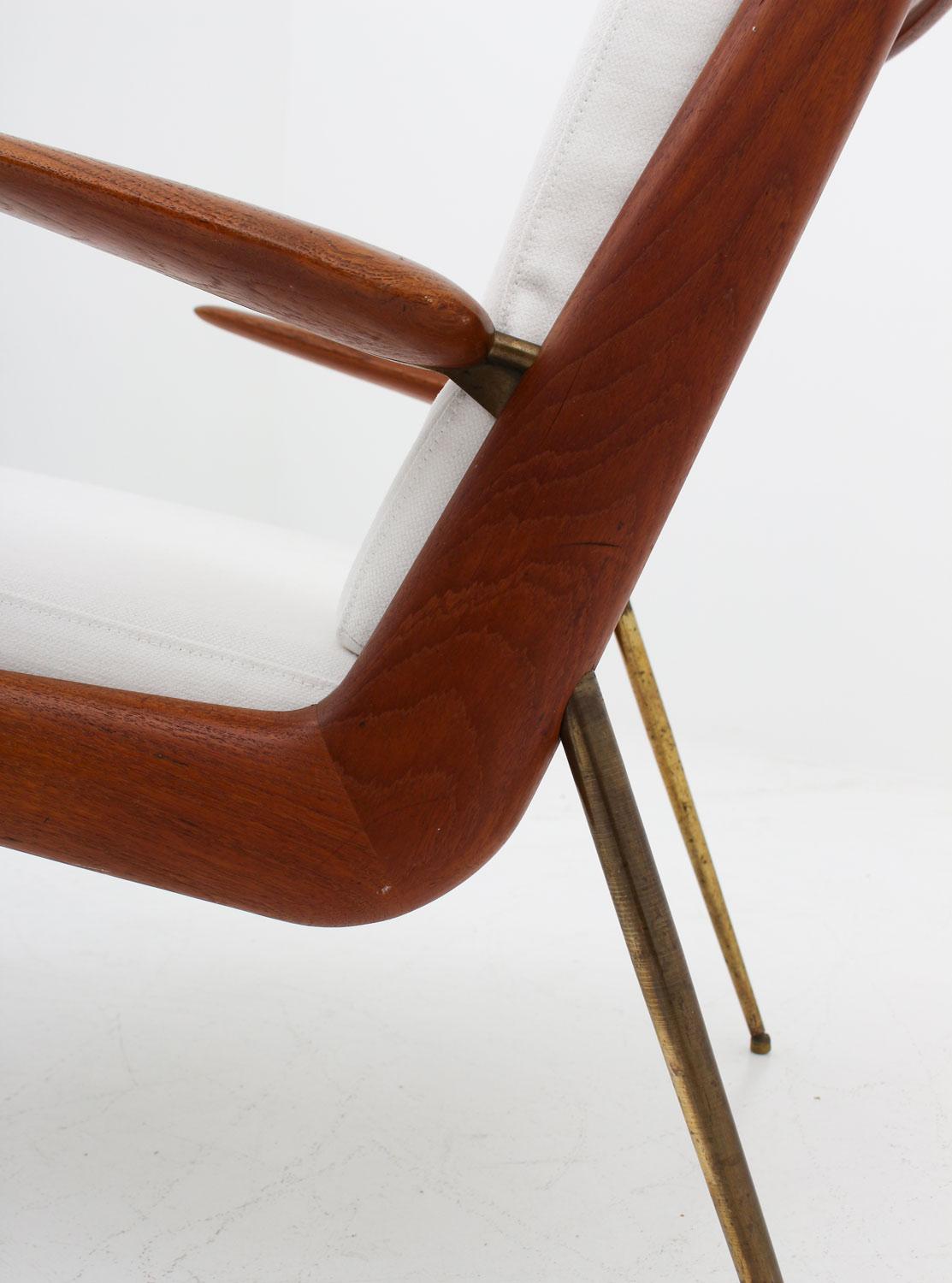 Scandinavian Lounge Chair FD135 by Peter Hvidt & Orla Mølgaard-Nielsen 1