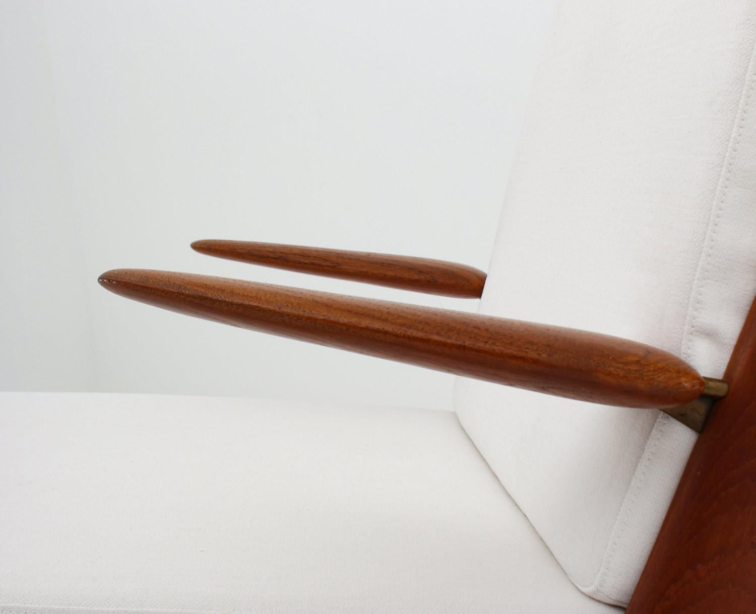 Scandinavian Lounge Chair FD135 by Peter Hvidt & Orla Mølgaard-Nielsen 2