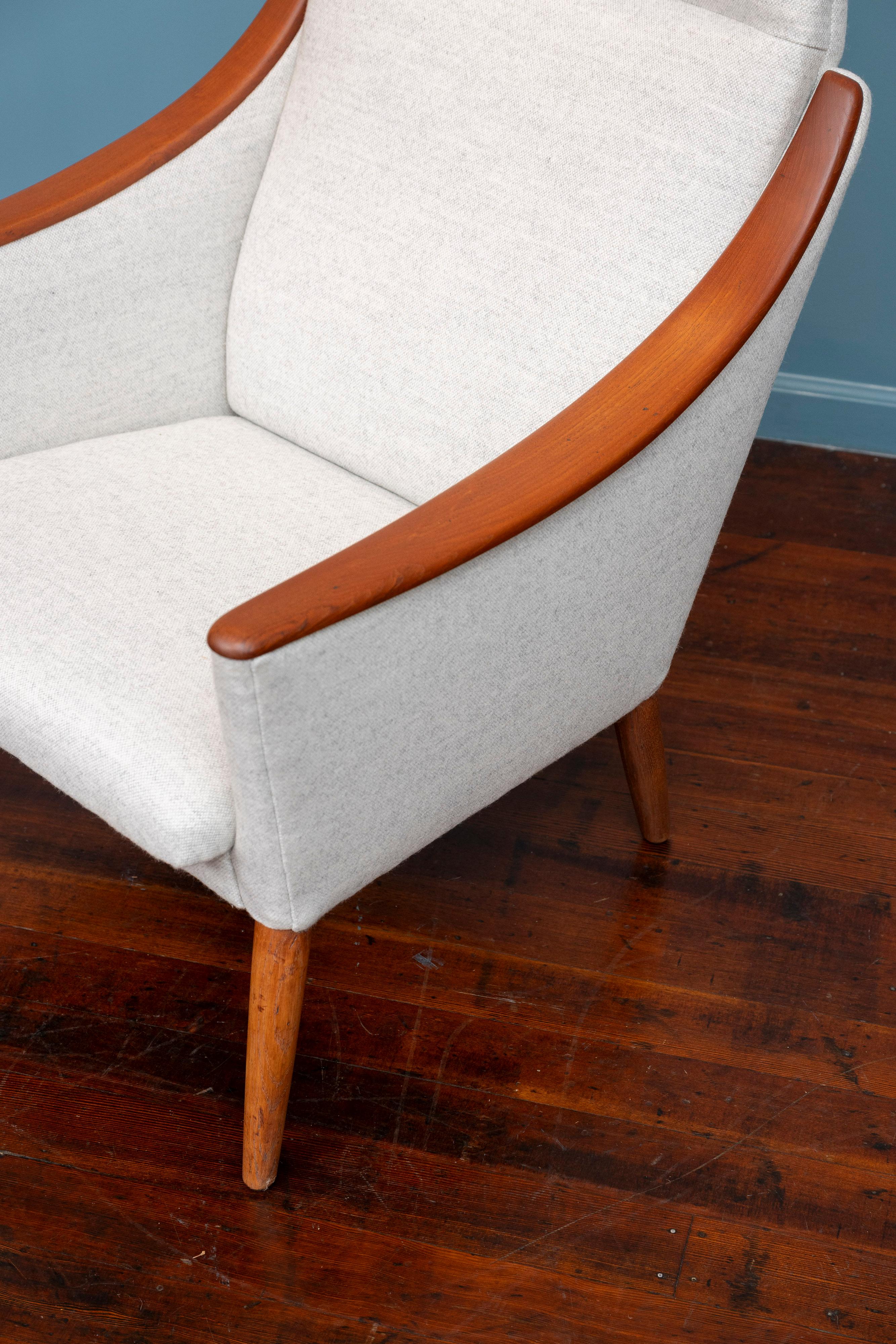 Danish Scandinavian Lounge Chair For Sale