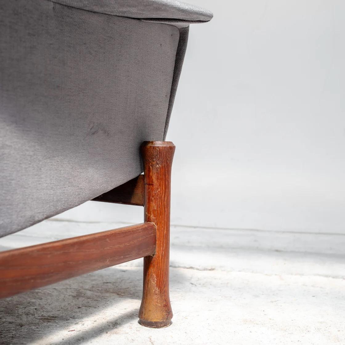 Lounge Chair, Scandinavia, 1960s (Holz) im Angebot