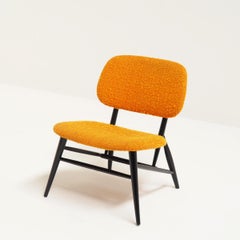 Scandinavian Lounge Chair from the Mid-1950s with a Stunning Frame