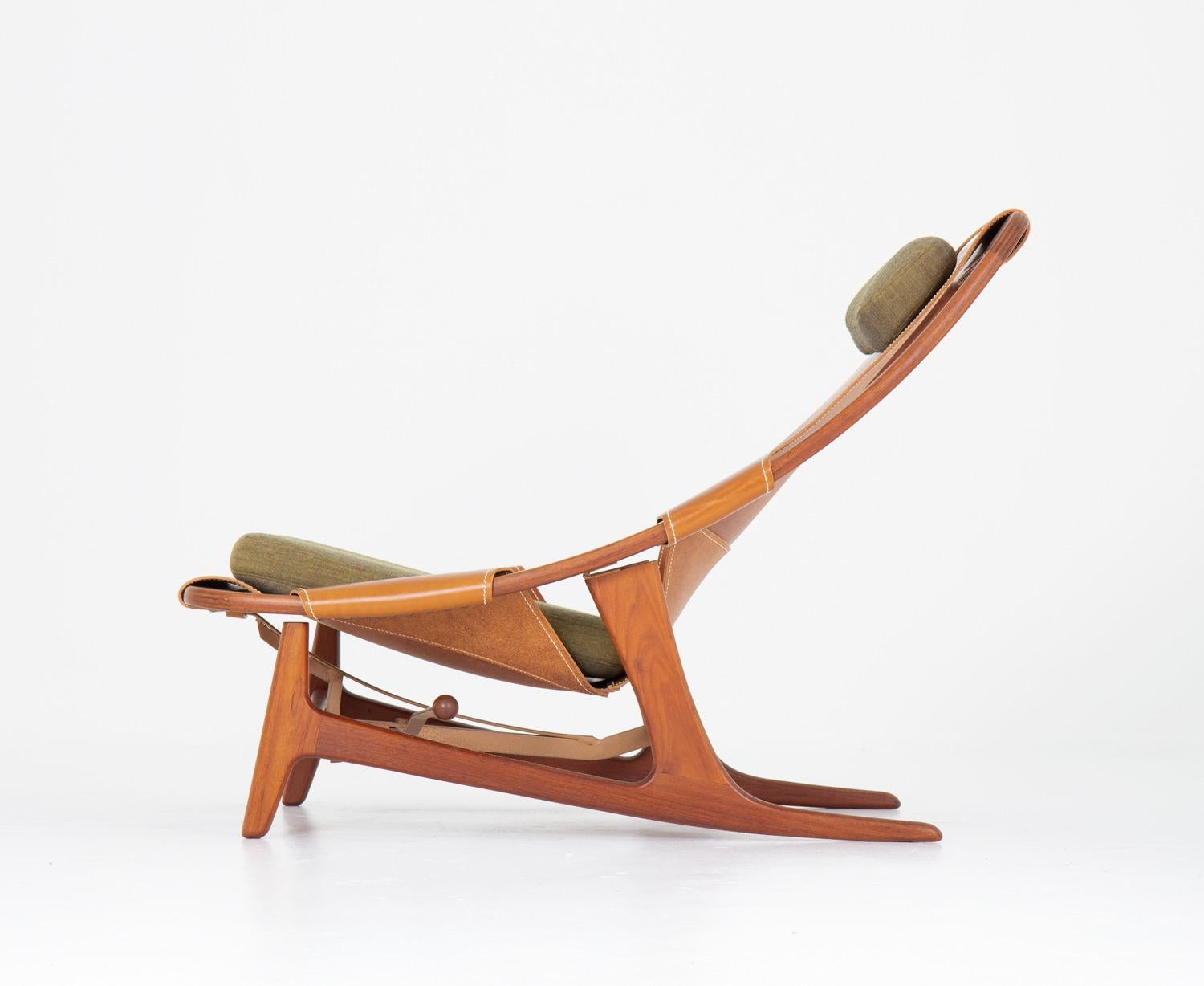 Mid-Century Modern Scandinavian Lounge Chair 