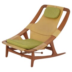 Scandinavian Lounge Chair "Holmenkollen" by Arne Tidemand Ruud
