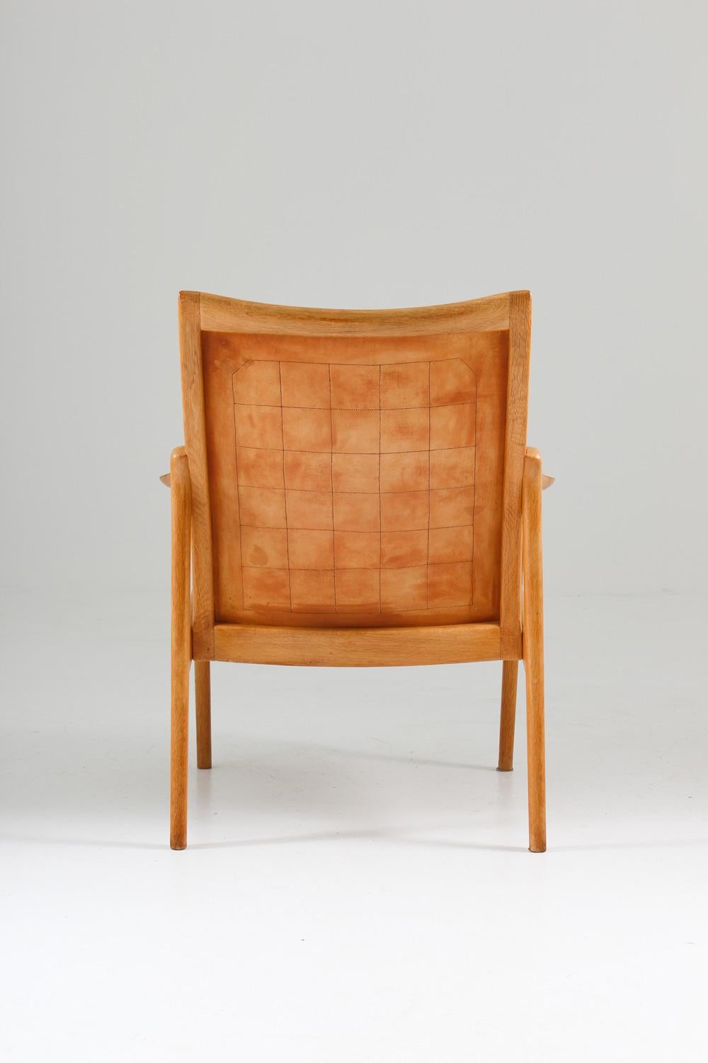 Mid-Century Modern Scandinavian Lounge Chair Model 4093 by Hans Brattrud, Norway