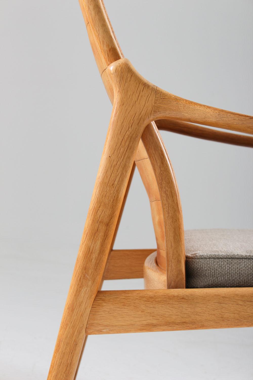 Scandinavian Lounge Chair Model 4093 by Hans Brattrud, Norway In Good Condition In Karlstad, SE