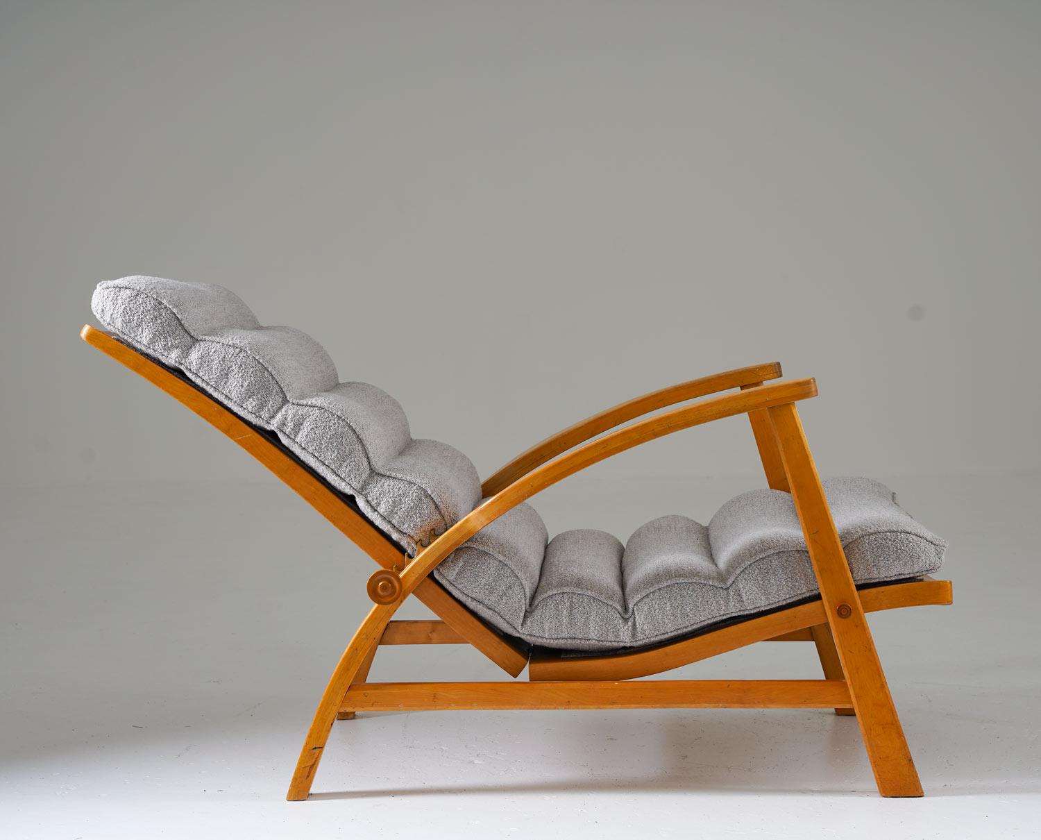 Mid-Century Modern Scandinavian Lounge Chair Model 