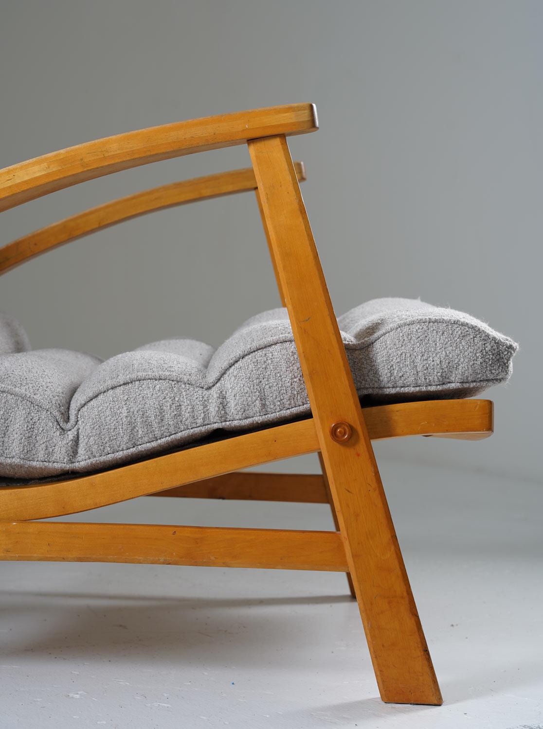 Scandinavian Lounge Chair Model 