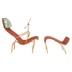 Scandinavian Lounge Chair "Pernilla 1" by Bruno Mathsson, 1940s