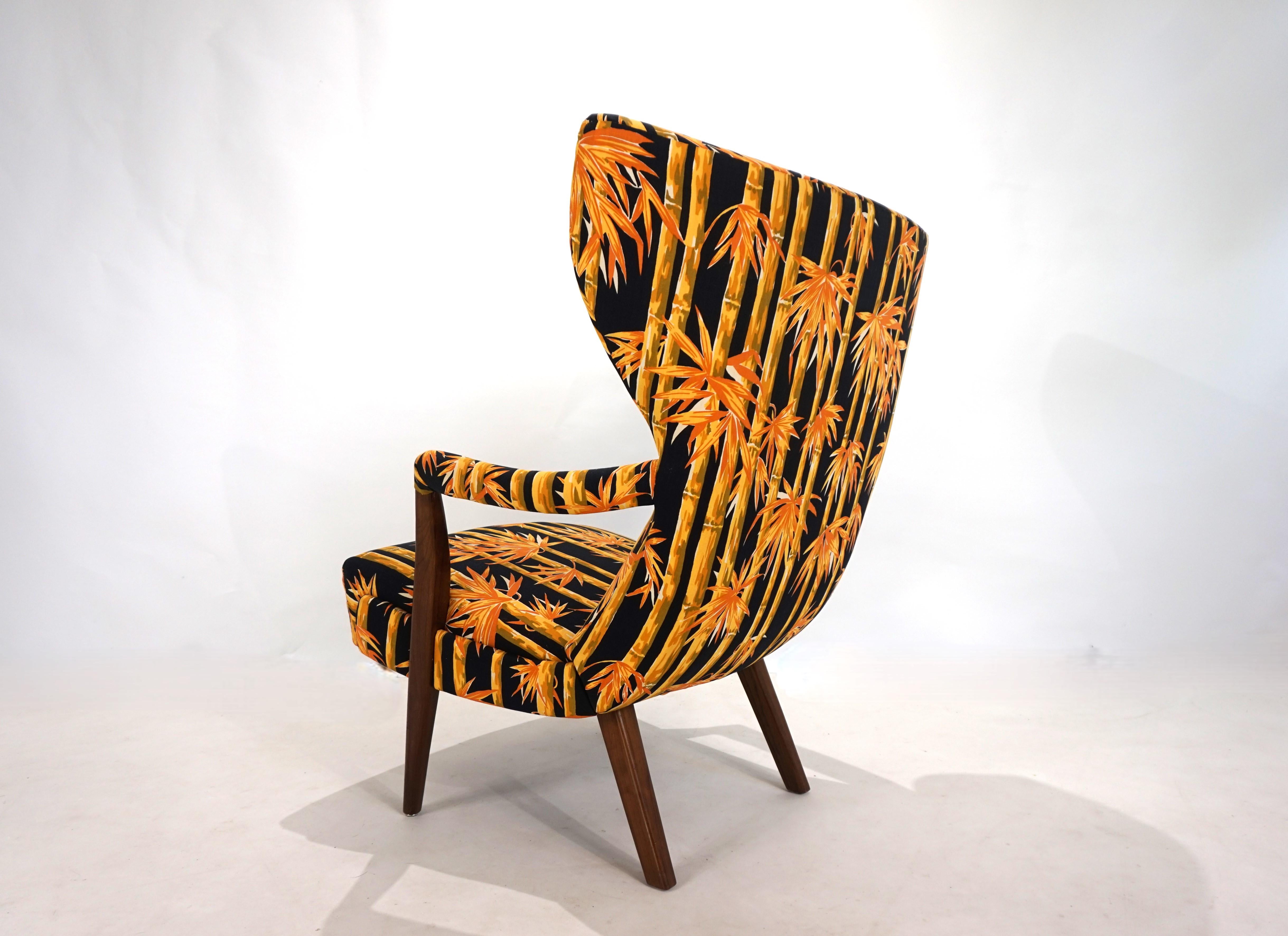 Scandinavian lounge chair Wingchair, 1960 For Sale 6