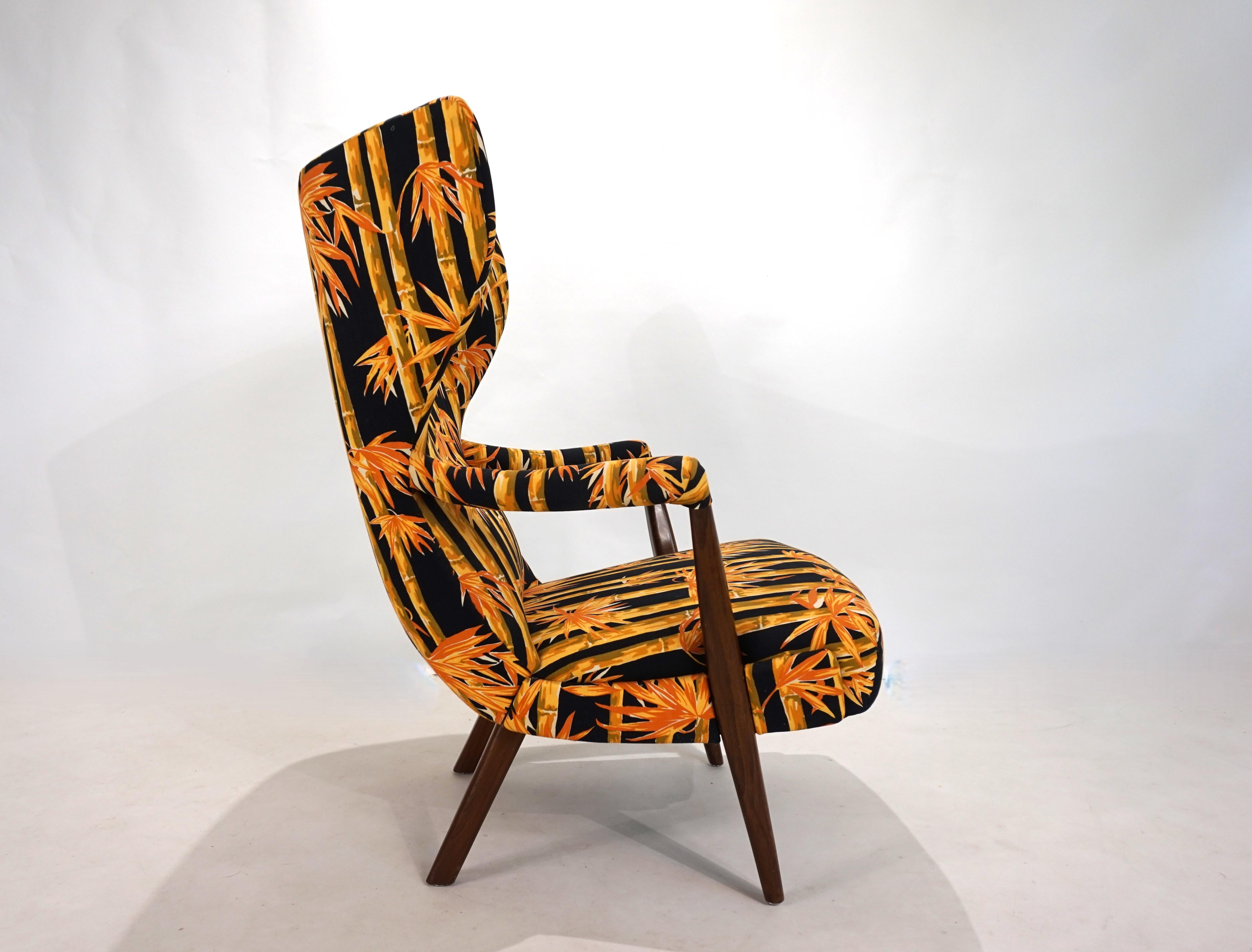 Scandinavian lounge chair Wingchair, 1960 For Sale 7