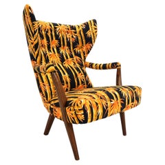 Sillón escandinavo Wingchair, 1960