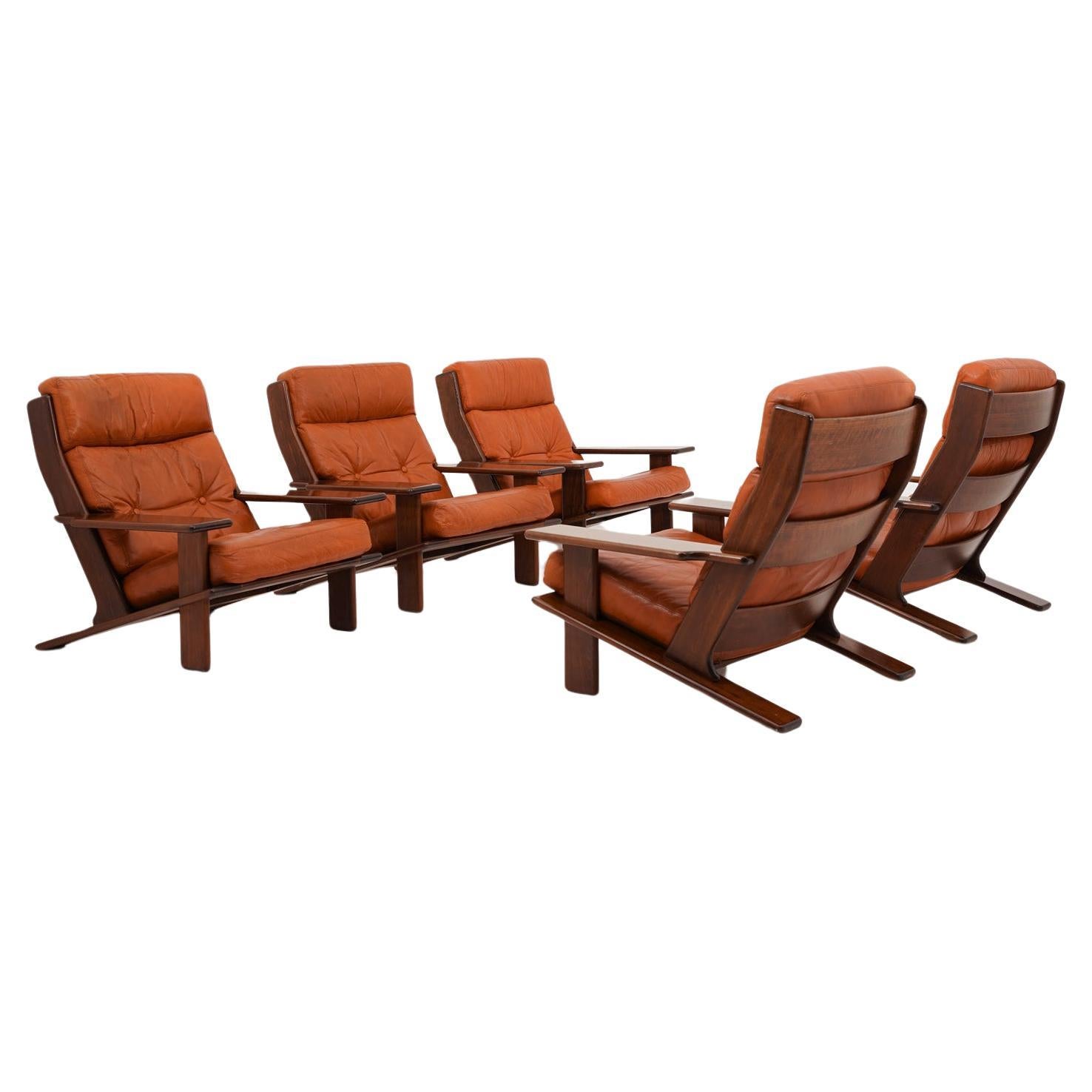 Scandinavian Lounge Chairs model 'Pele' by Esko Pajamies For Sale