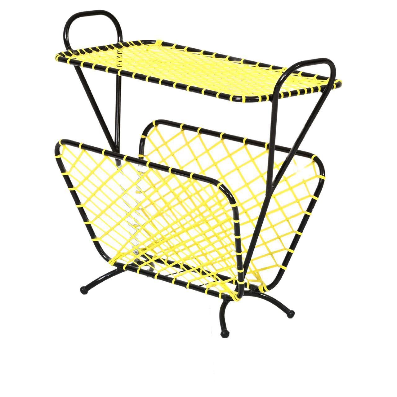 Metal Western Themed Magazine Rack For Sale at 1stDibs