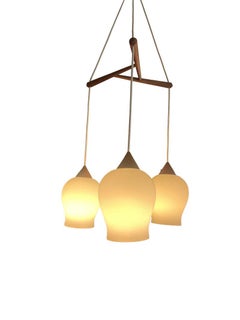 Skandinavische Pendelleuchte aus der Mitte des 20.