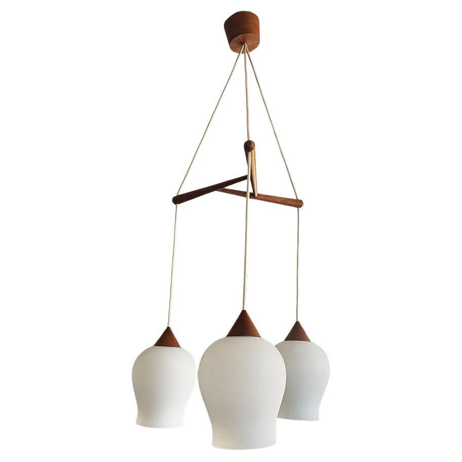 Scandinavian mid-20th century pendant lamp