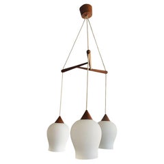 Scandinavian mid-20th century pendant lamp