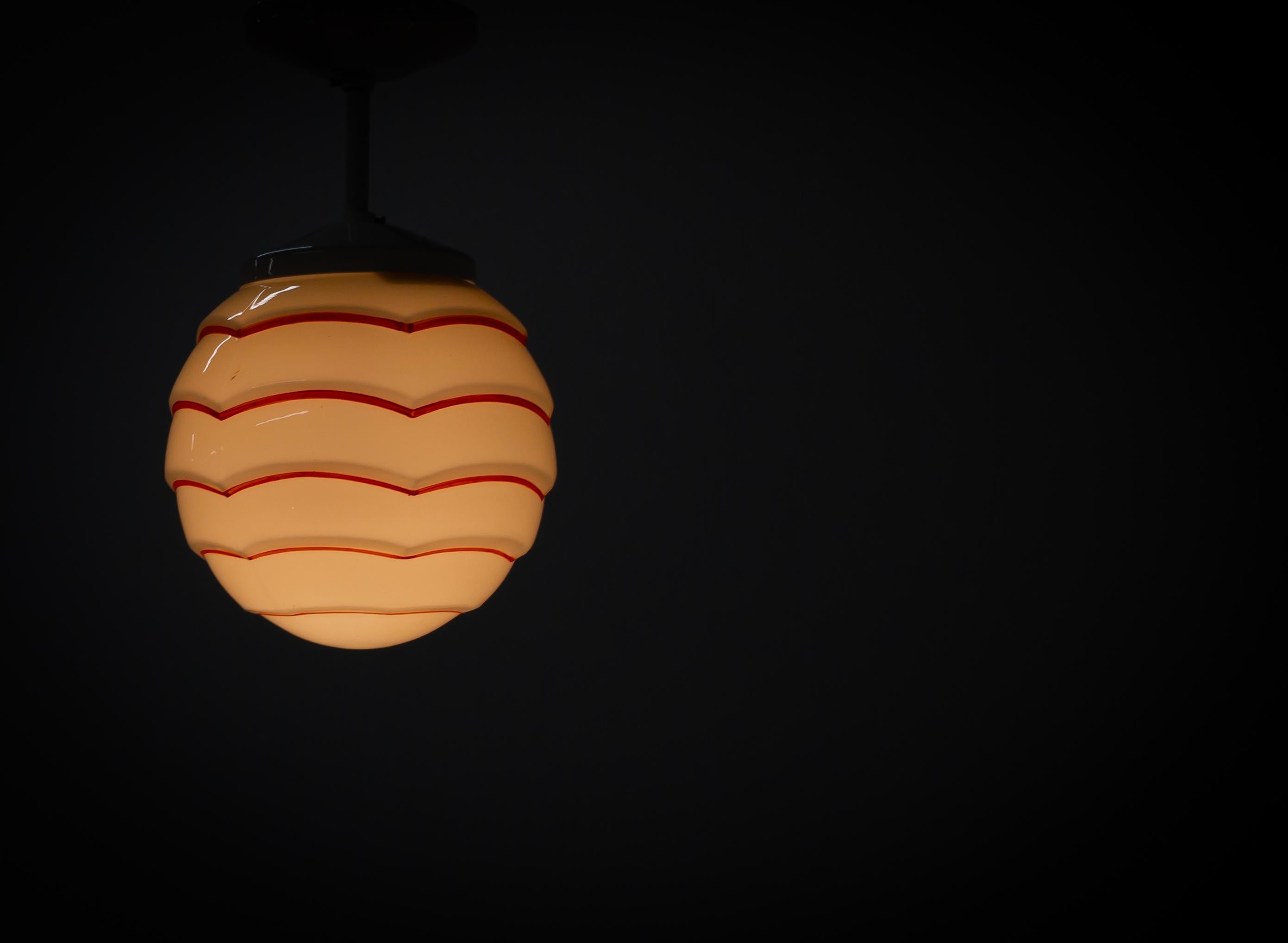 Plafoniera scandinava di metà secolo, Norvegia, anni '1950 in vendita 3