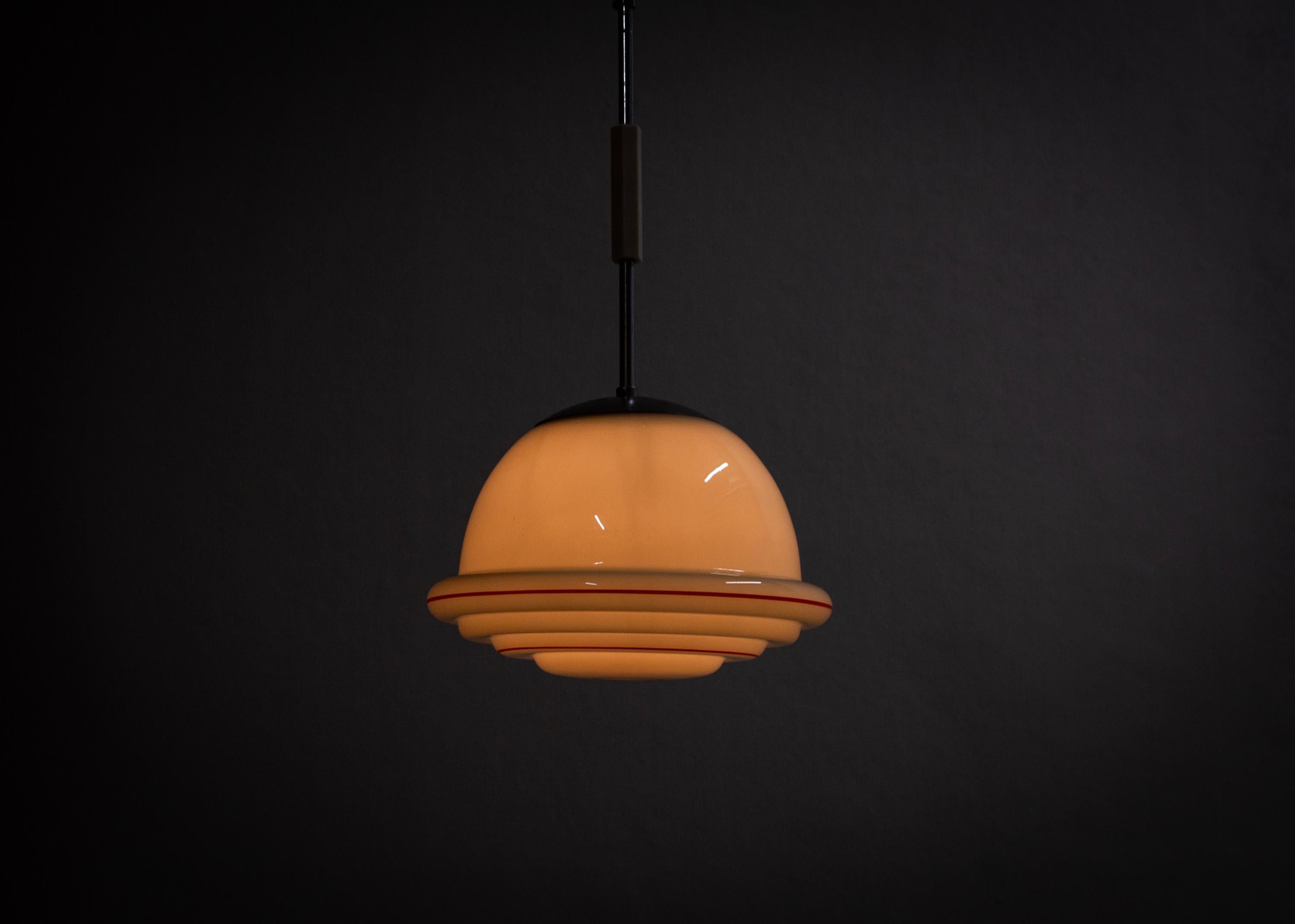 Scandinavian Mid Century Ceiling Light, Norway, 1950s For Sale 1