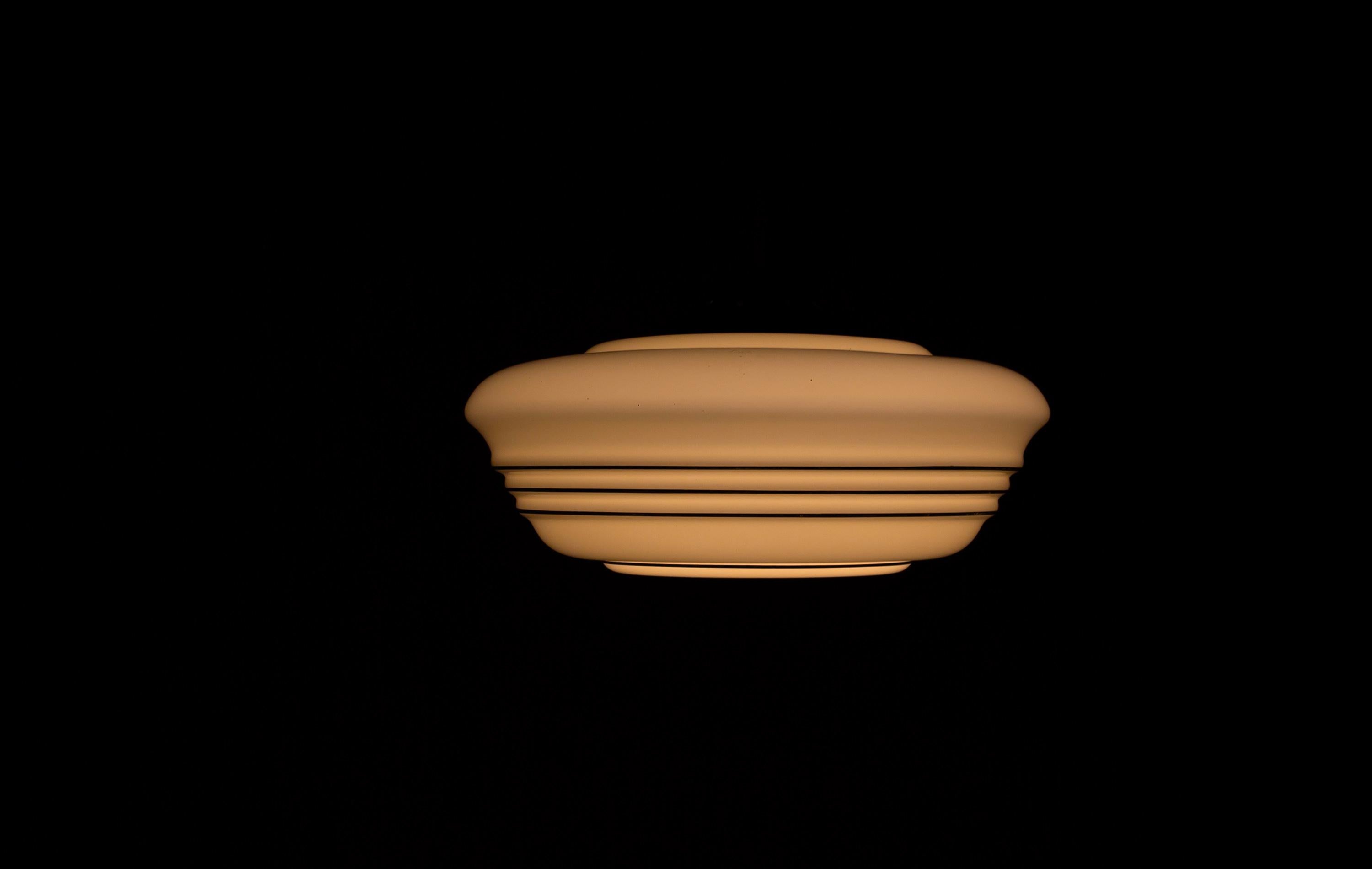 Scandinavian Mid Century Ceiling Light, Norway, 1950s For Sale 2