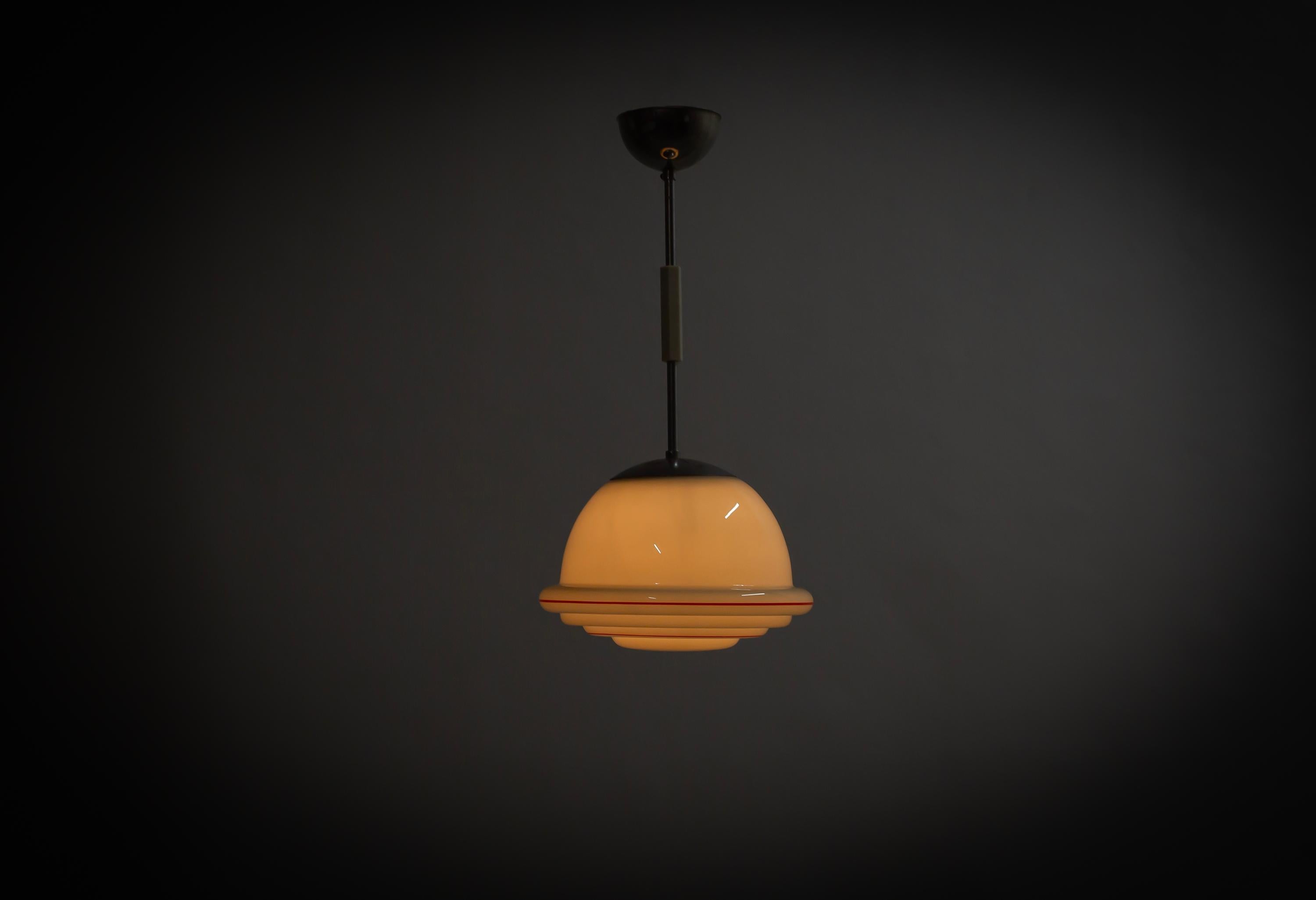 Scandinavian Mid Century Ceiling Light, Norway, 1950s For Sale 2
