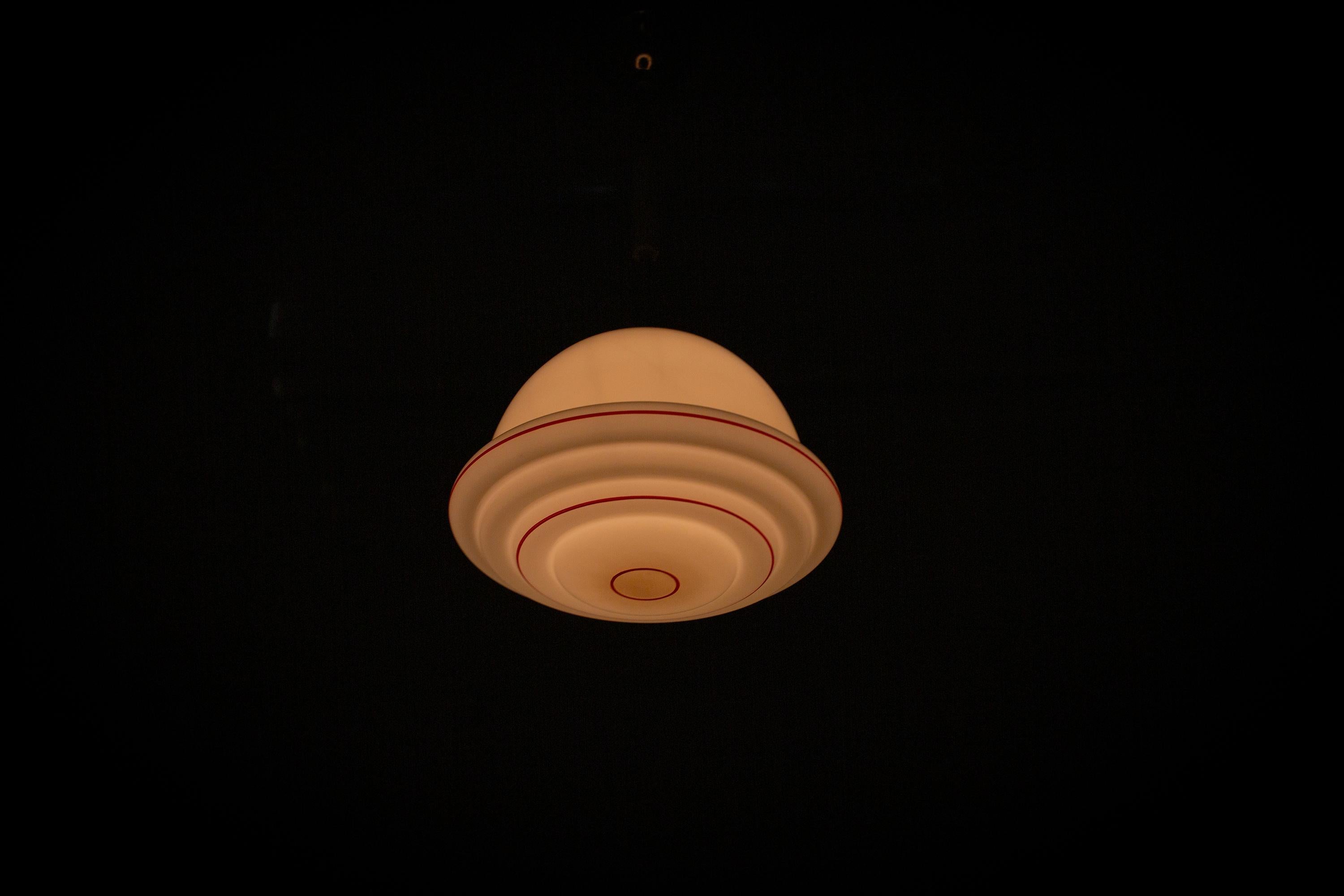 Scandinavian Mid Century Ceiling Light, Norway, 1950s For Sale 3