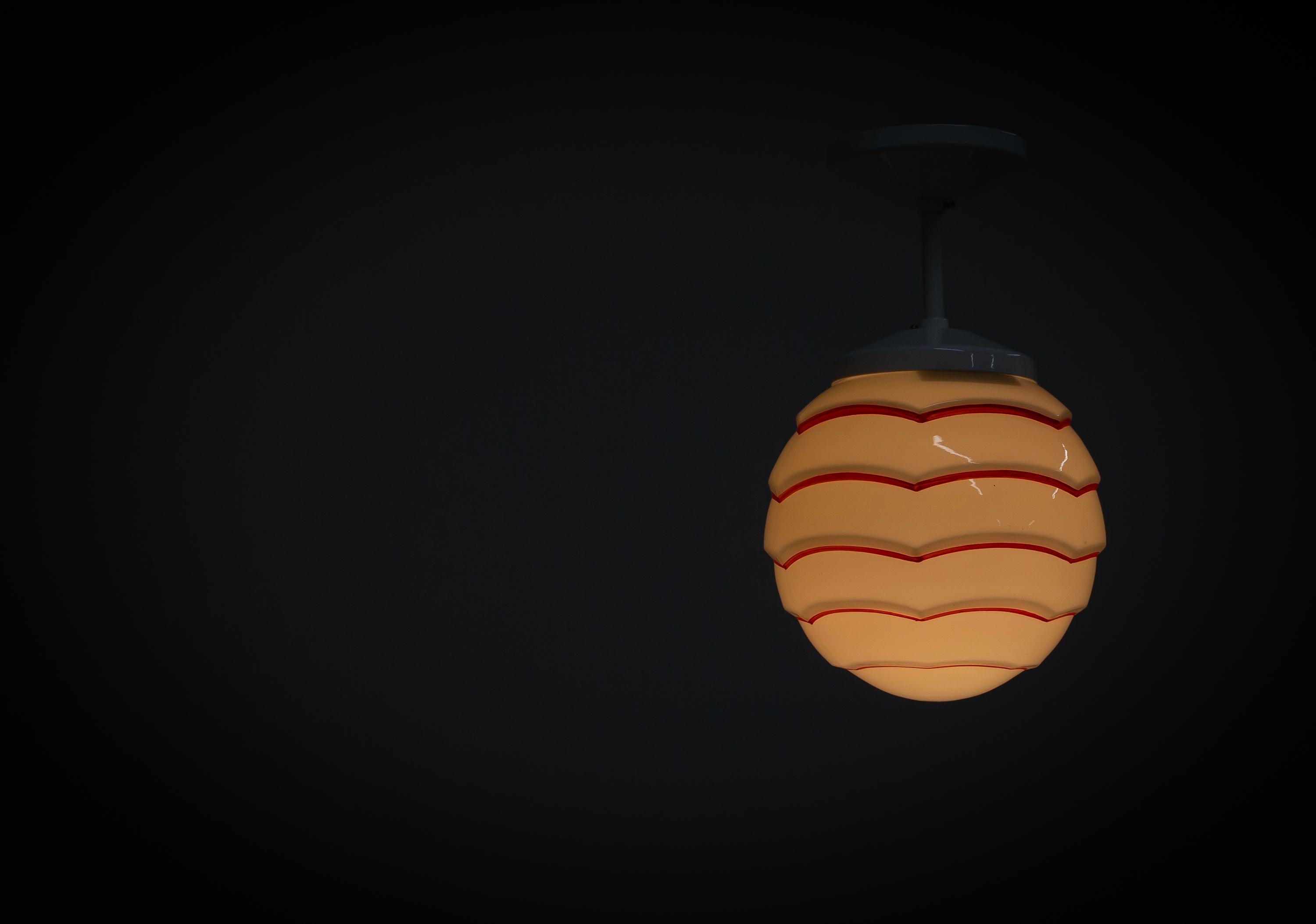 Plafoniera scandinava di metà secolo, Norvegia, anni '1950 in vendita 2