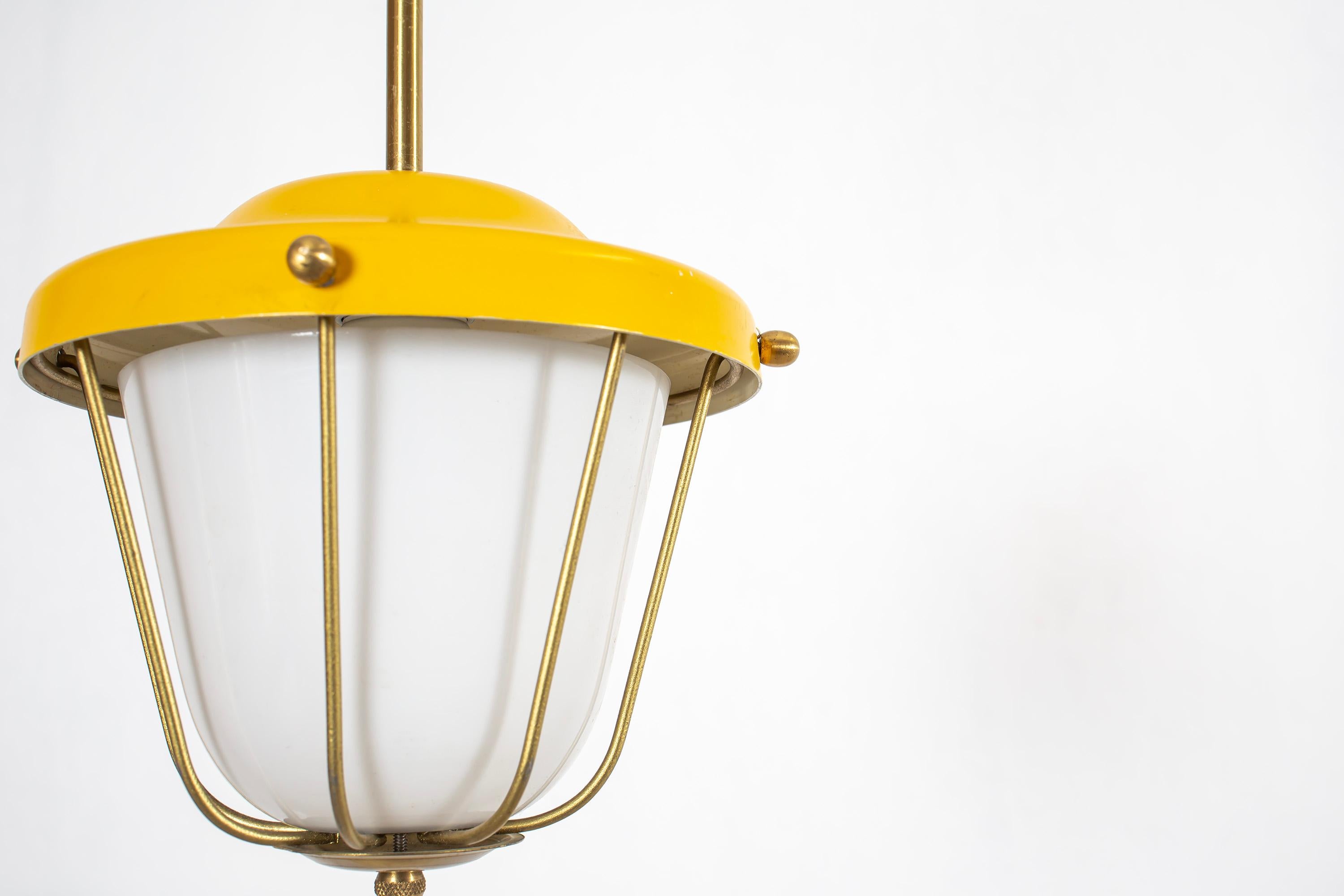 Mid-20th Century Scandinavian Mid Century Ceiling Light, Norway, 1960s For Sale