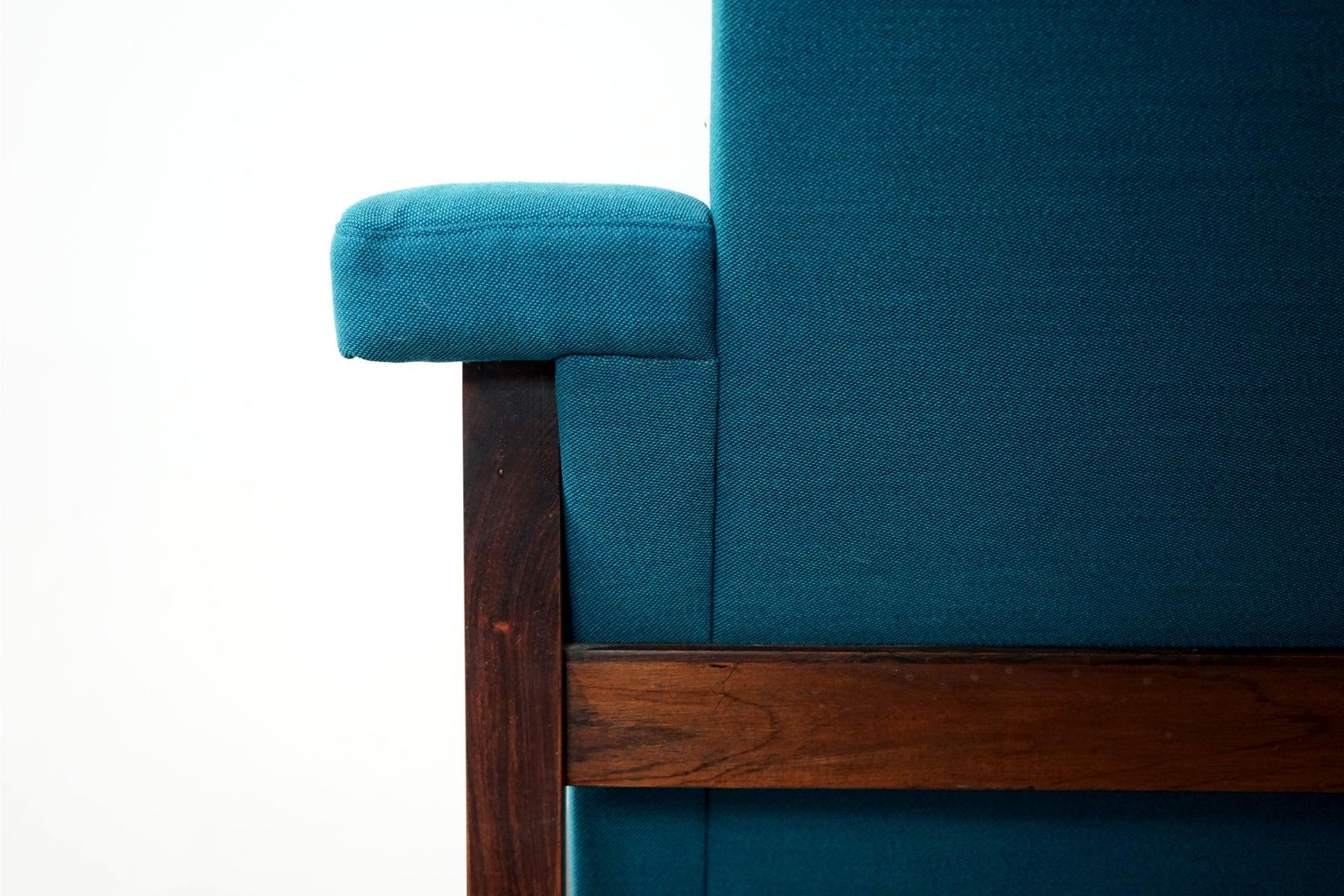 Scandinavian Mid-Century Danish Modern Rosewood Lounge Chair 6