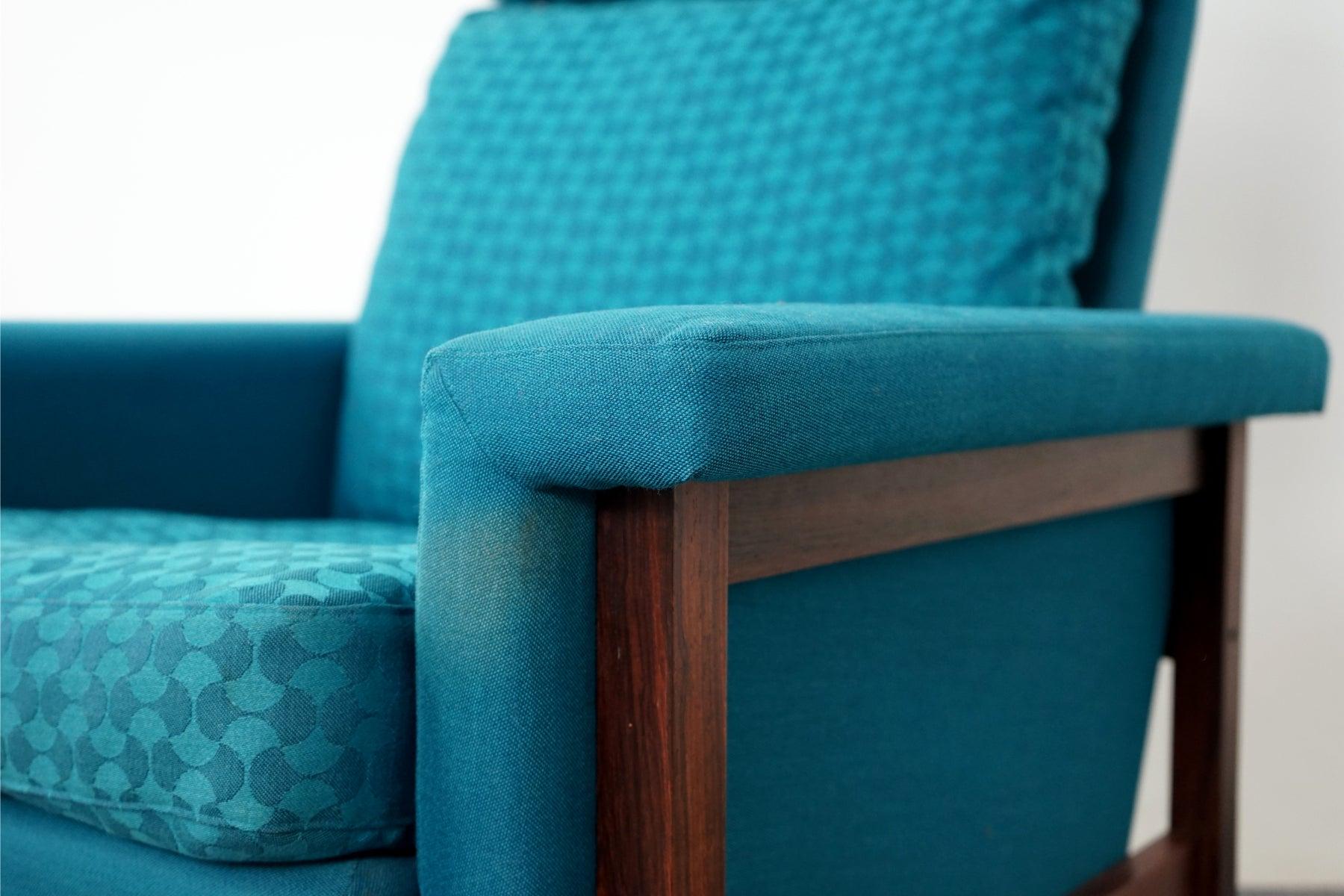Mid-20th Century Scandinavian Mid-Century Danish Modern Rosewood Lounge Chair