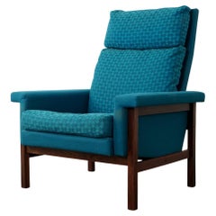 Scandinavian Mid-Century Danish Modern Rosewood Lounge Chair