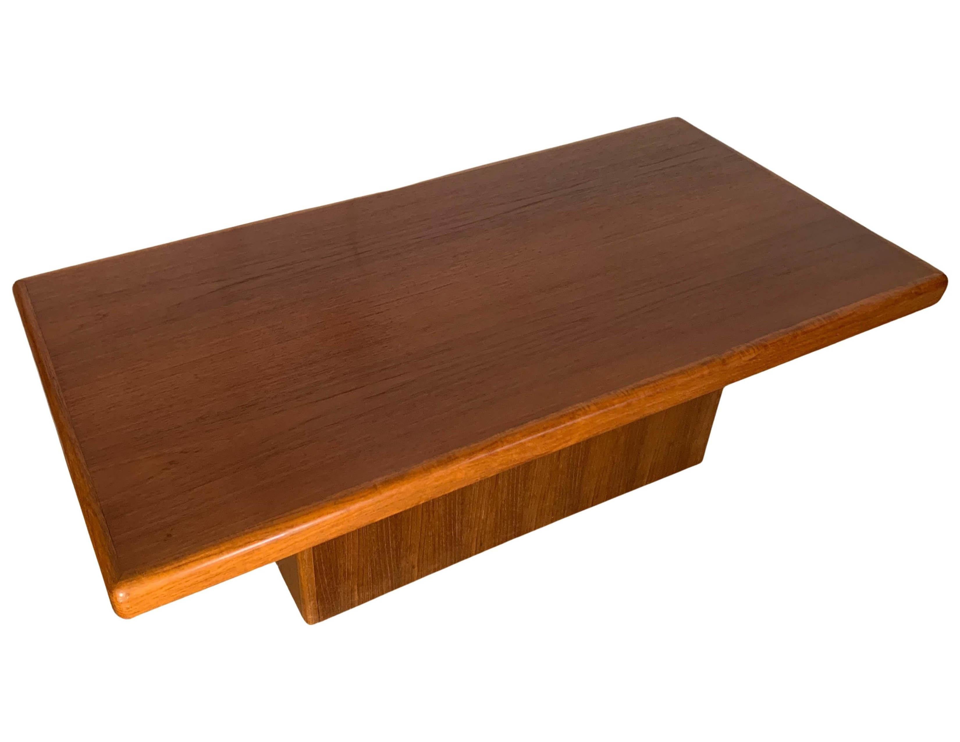teak couchtisch danish